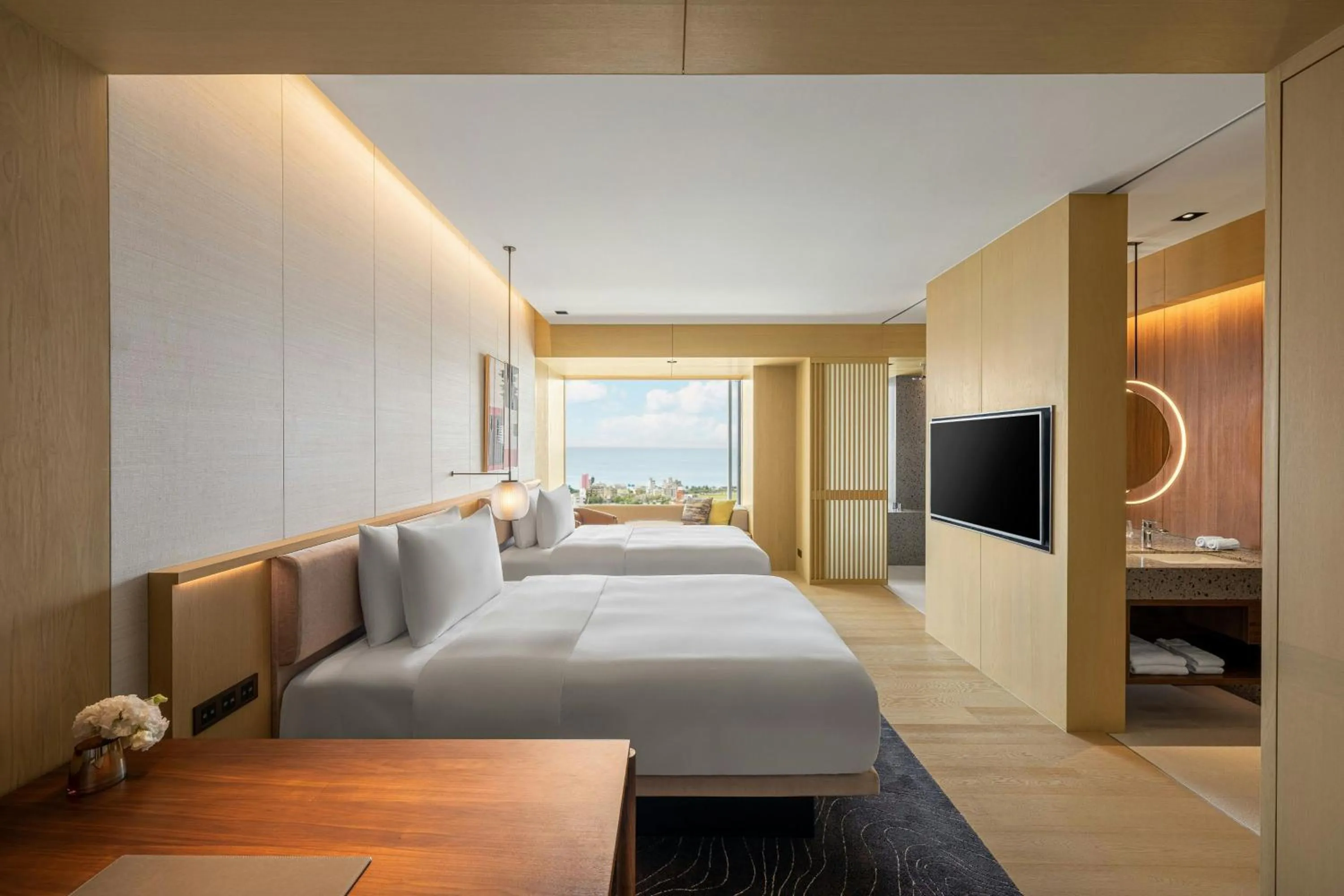 Photo of the whole room, Bed in Le Meridien Hualien Resort