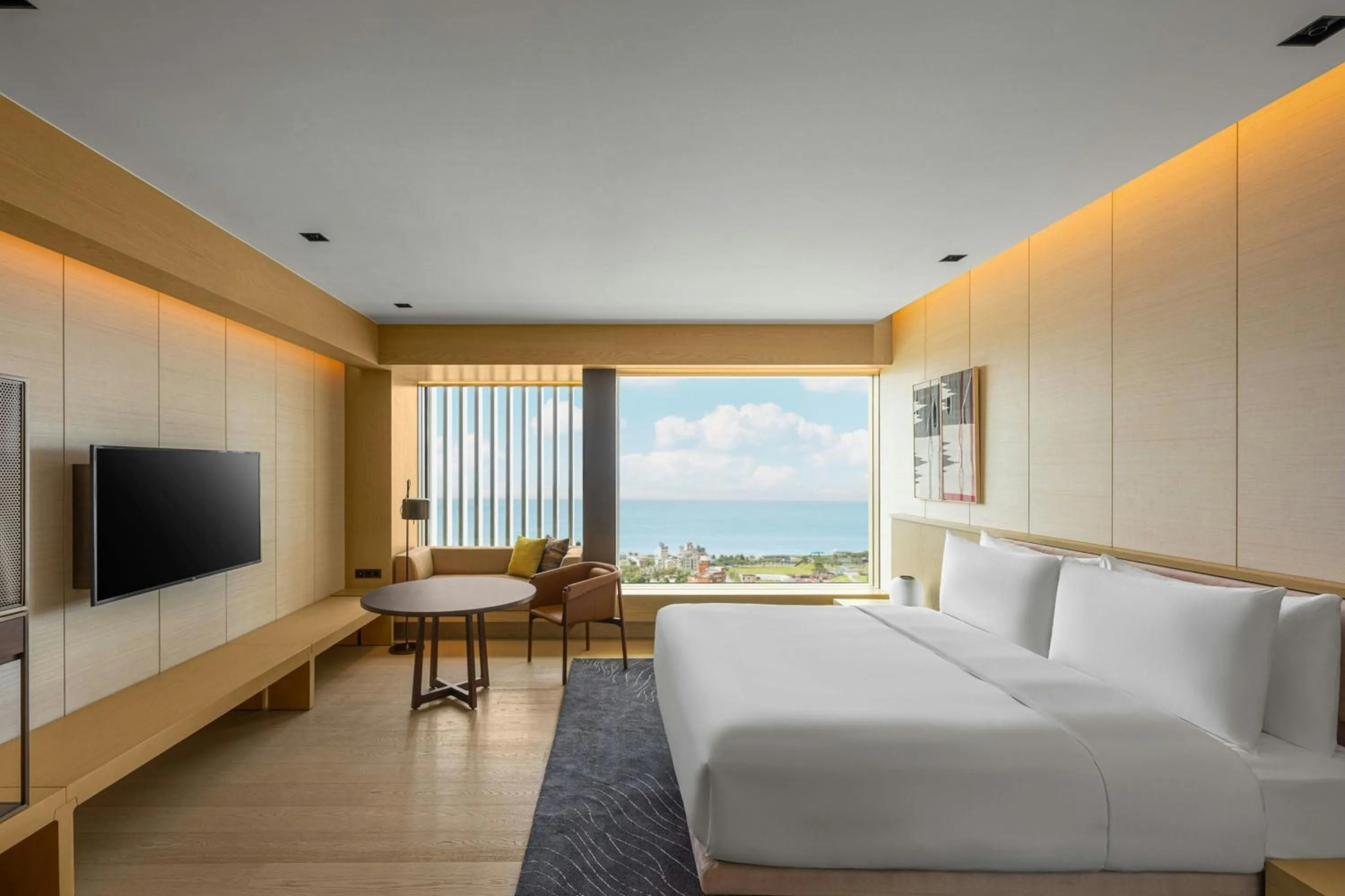 Photo of the whole room, Bed in Le Meridien Hualien Resort