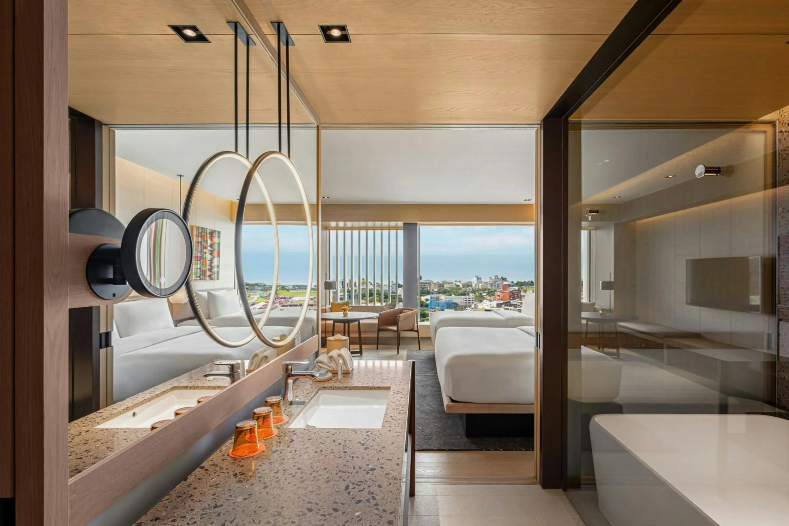 Photo of the whole room, Bed in Le Meridien Hualien Resort