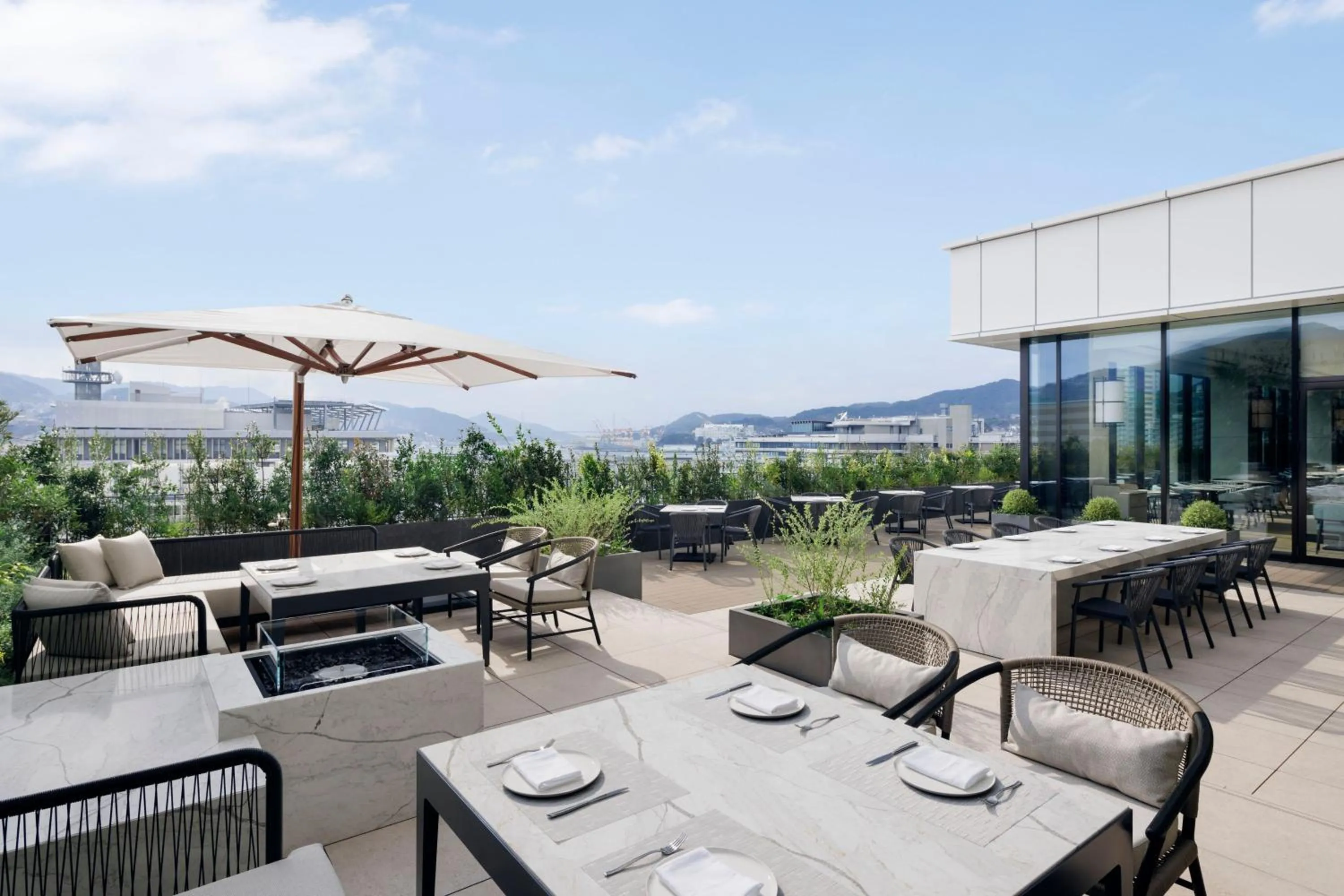 Restaurant/places to eat in Nagasaki Marriott Hotel