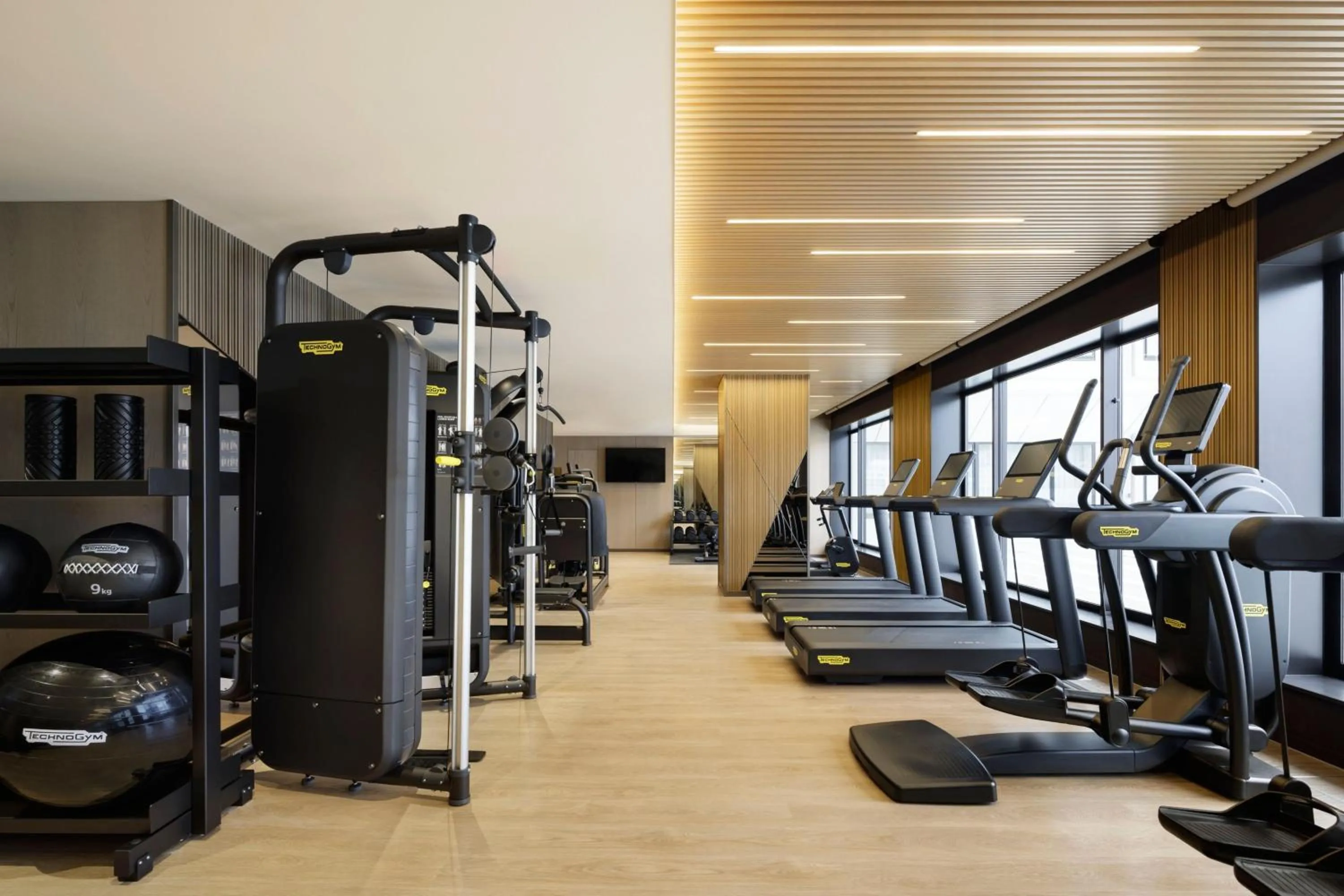 Fitness centre/facilities in Nagasaki Marriott Hotel