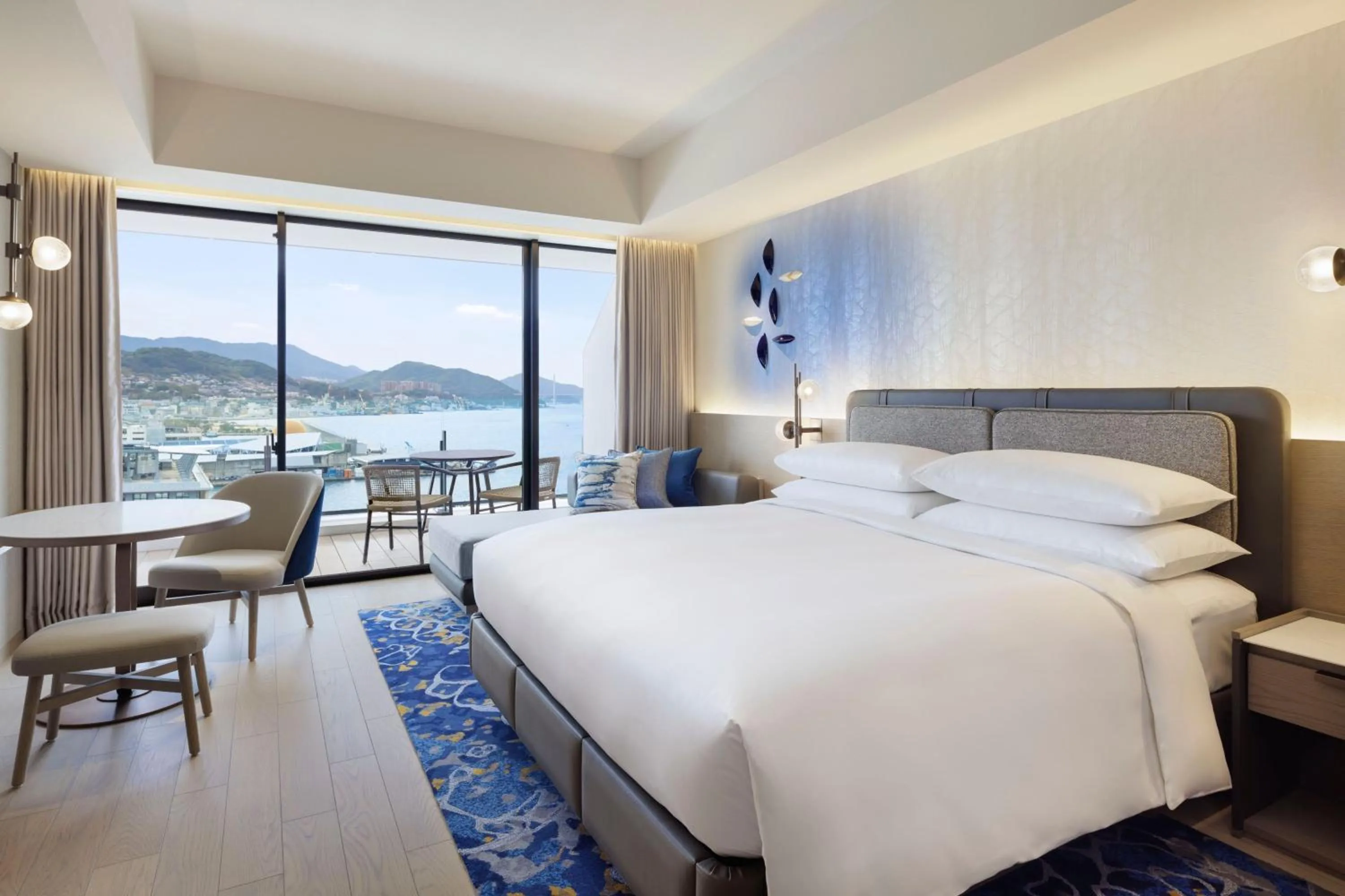 Photo of the whole room, Bed in Nagasaki Marriott Hotel