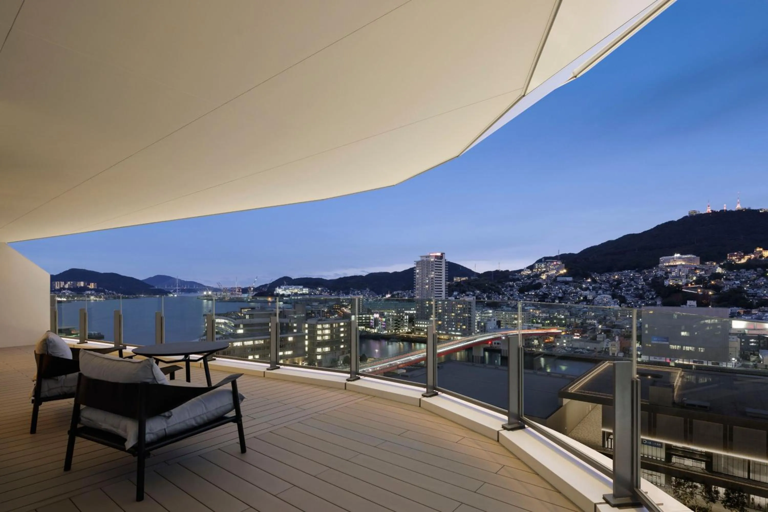 Photo of the whole room in Nagasaki Marriott Hotel