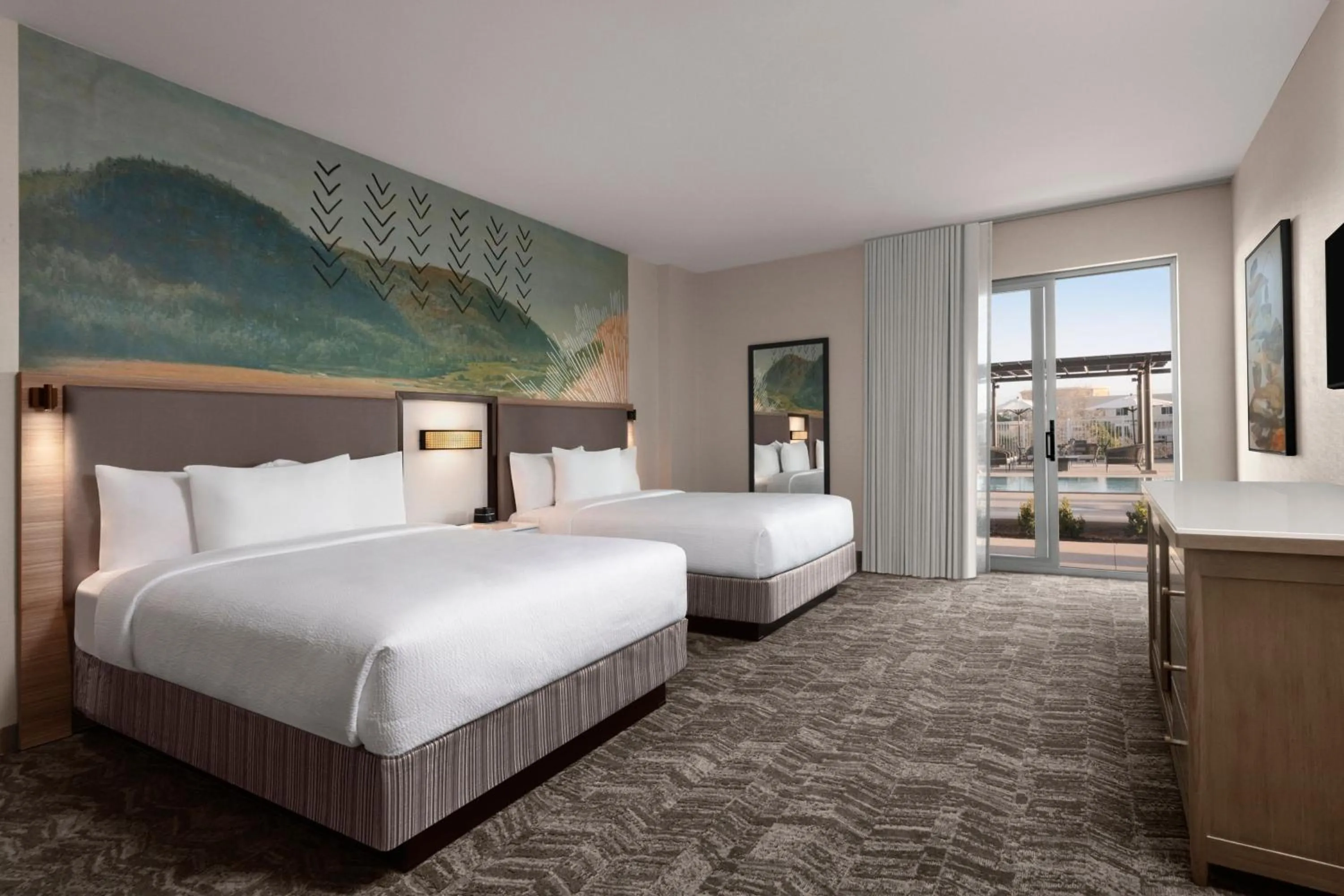 Bedroom, Bed in SpringHill Suites by Marriott Chula Vista Eastlake