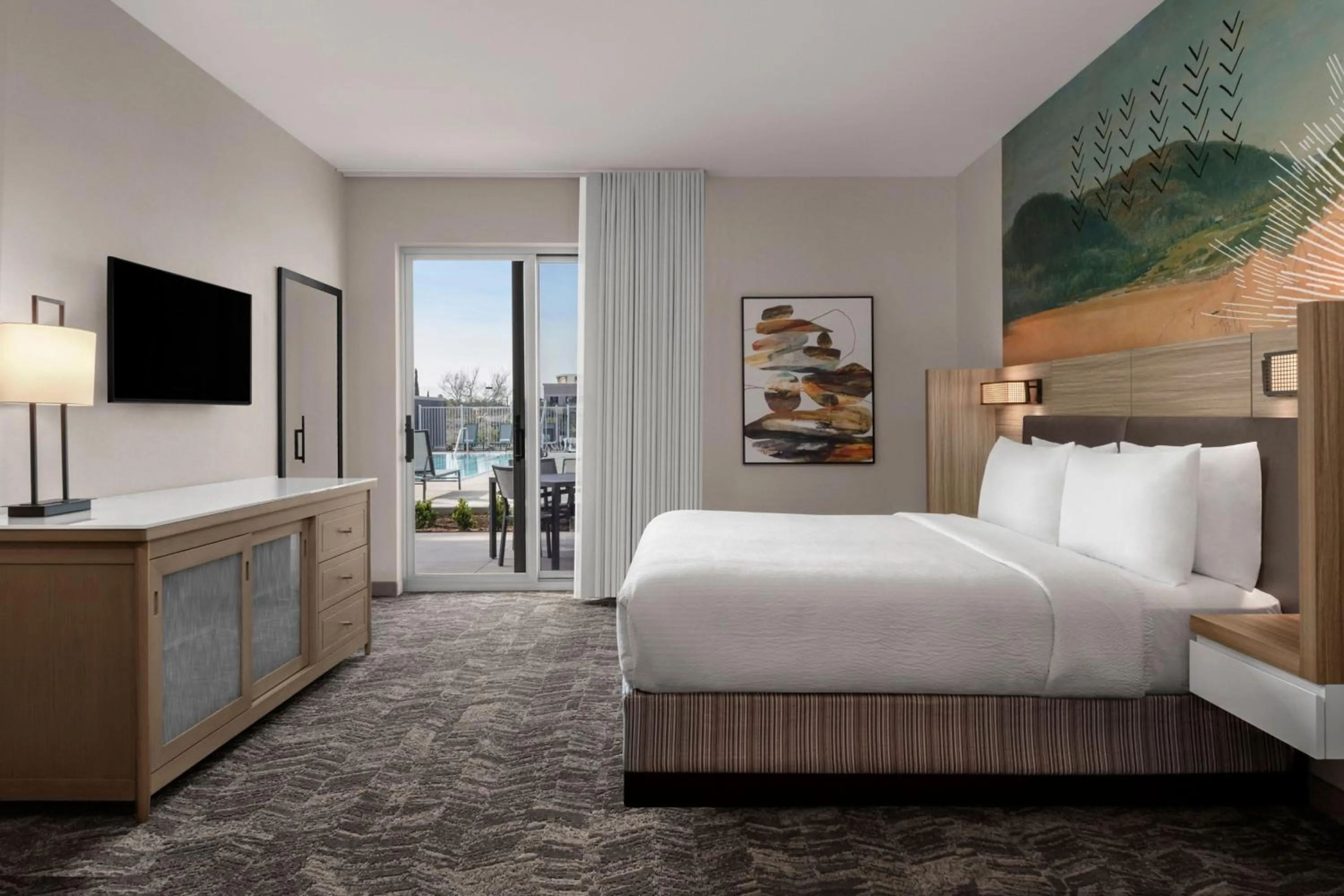 Bedroom, Bed in SpringHill Suites by Marriott Chula Vista Eastlake