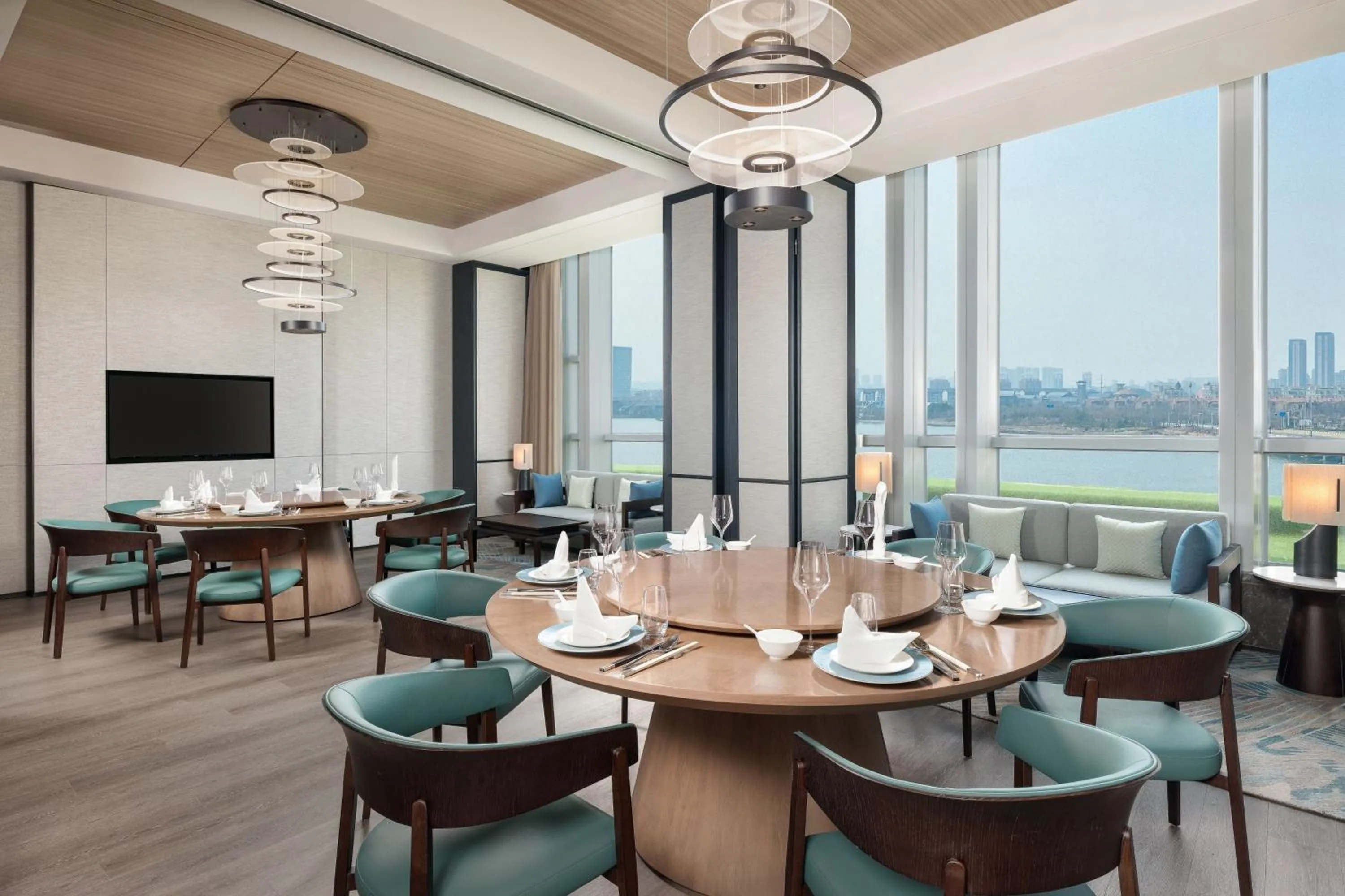 Restaurant/places to eat in Qingdao Marriott Hotel Jiaozhou