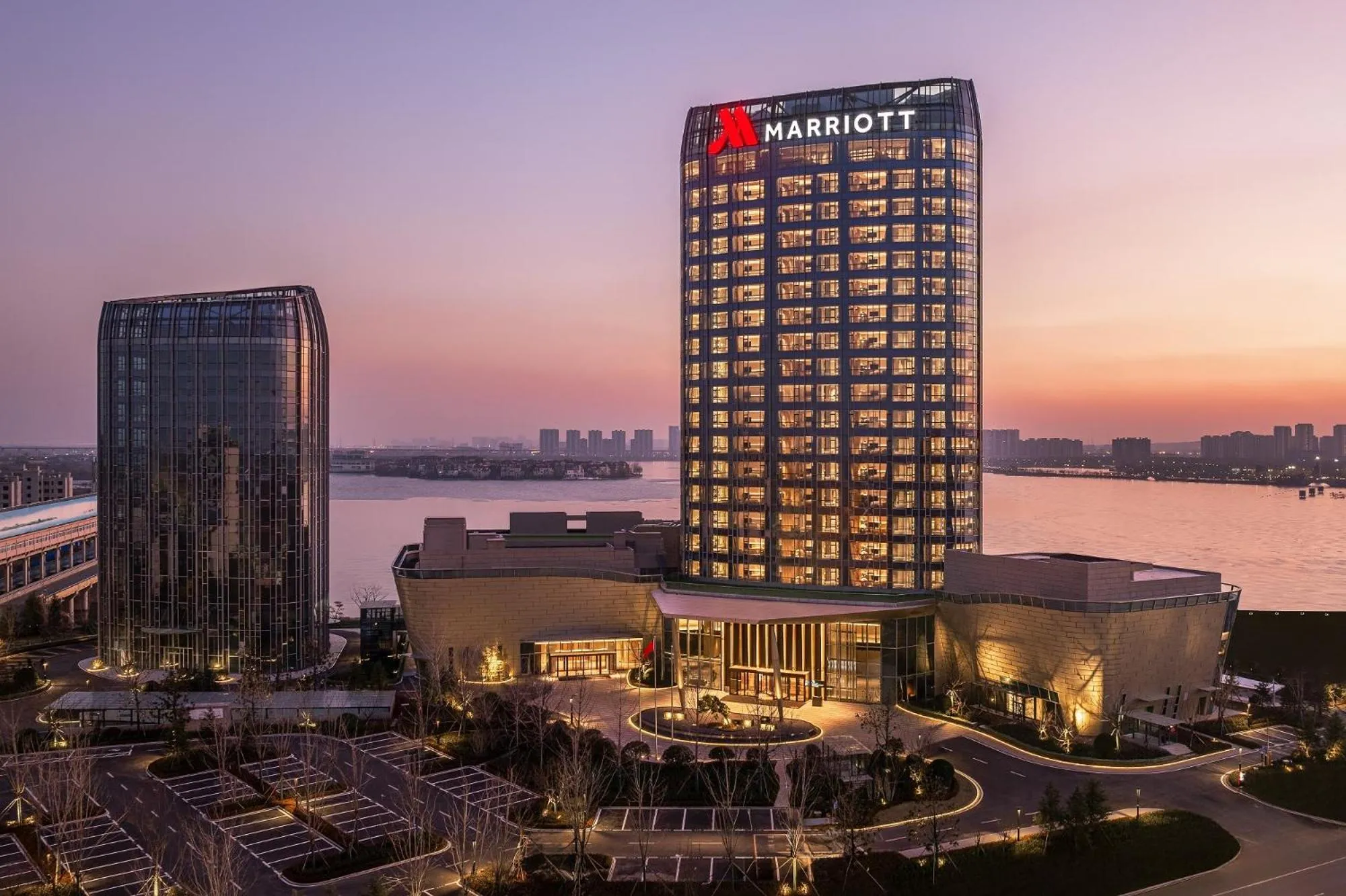 Property building in Qingdao Marriott Hotel Jiaozhou