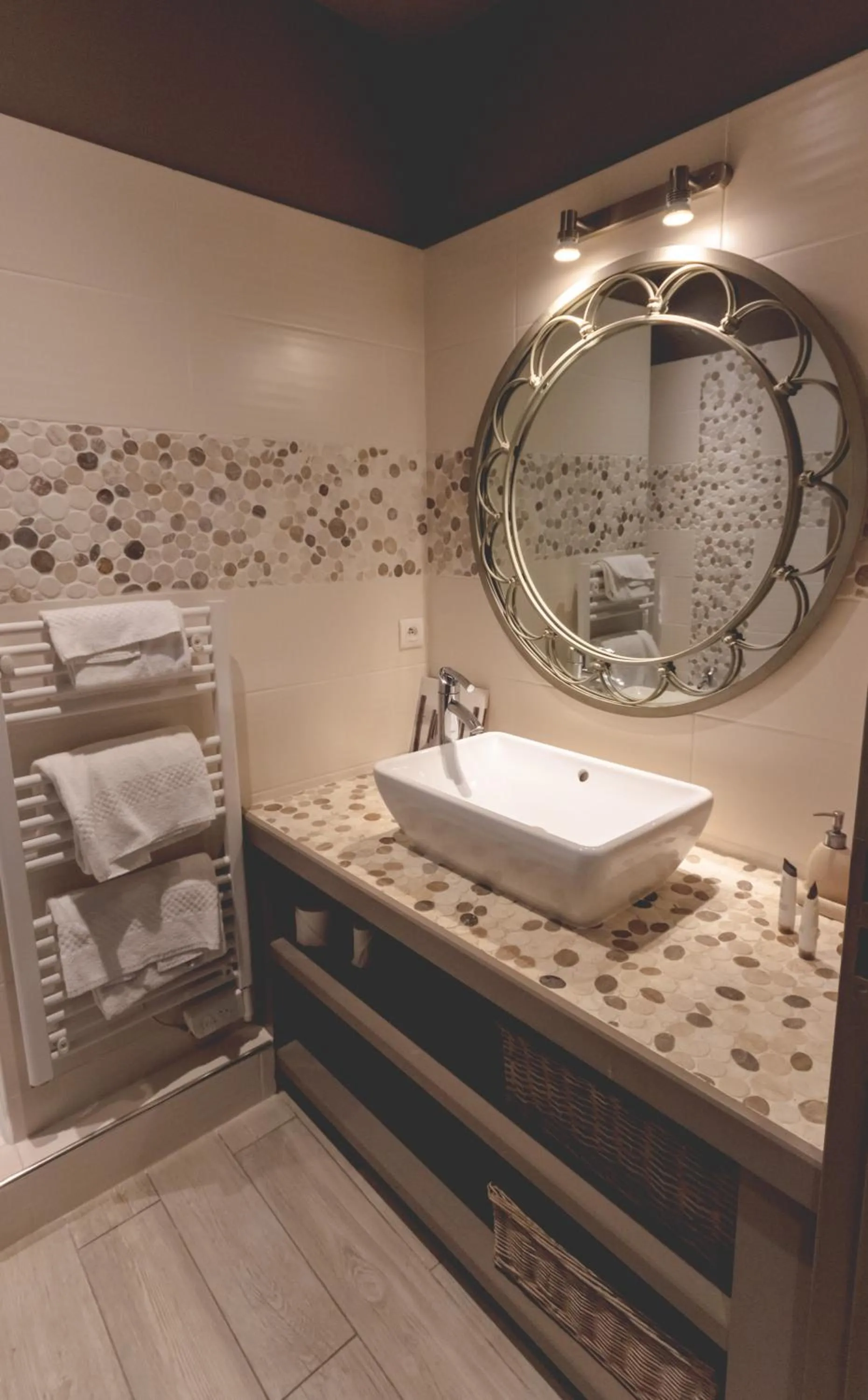 Bathroom in Domaine de la Baratonne
