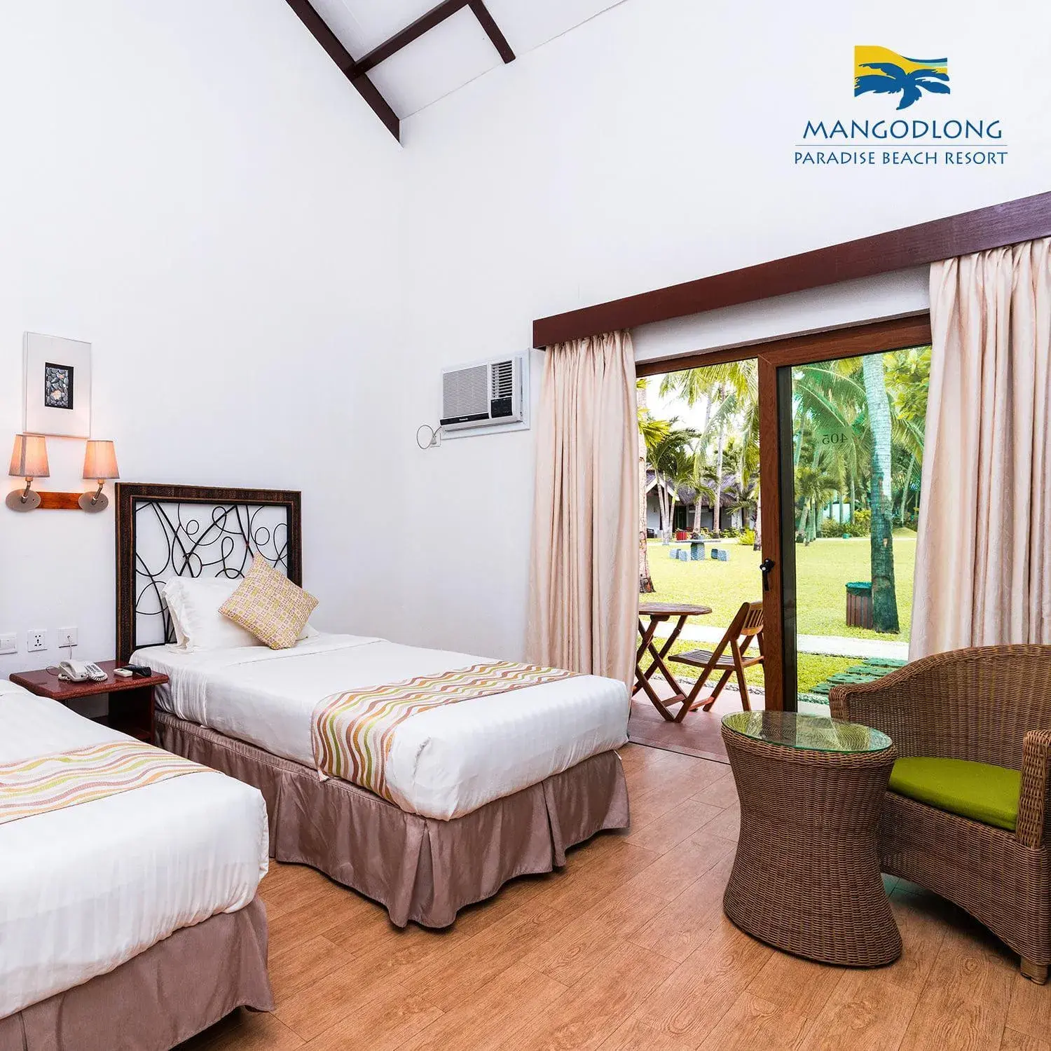 Bed in Cuna Mangodlong Paradise Beach Resort Bed in Cuna Mangodlong Paradise Beach Resort