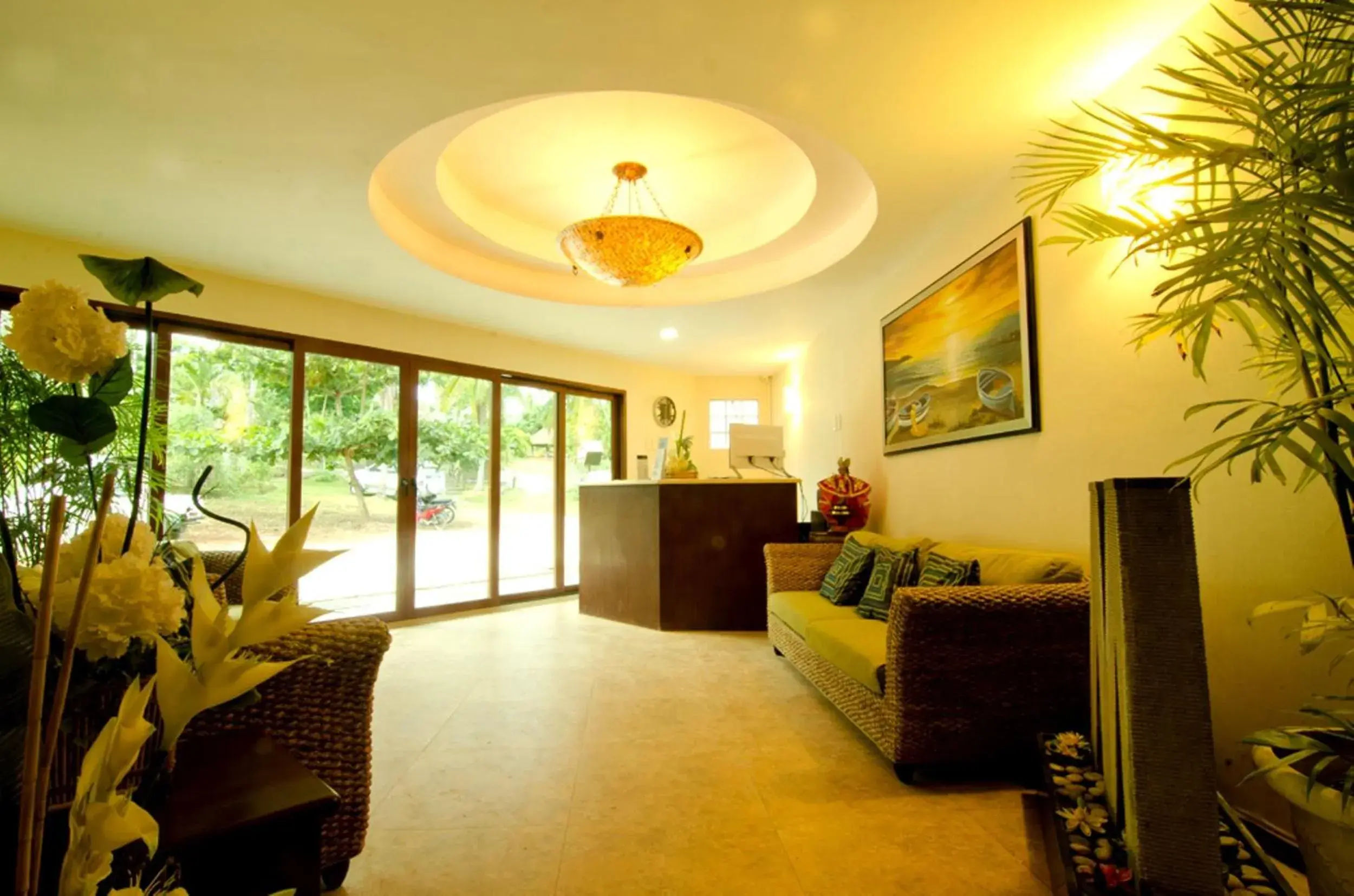 Lobby or reception in Cuna Mangodlong Paradise Beach Resort Lobby or reception in Cuna Mangodlong Paradise Beach Resort