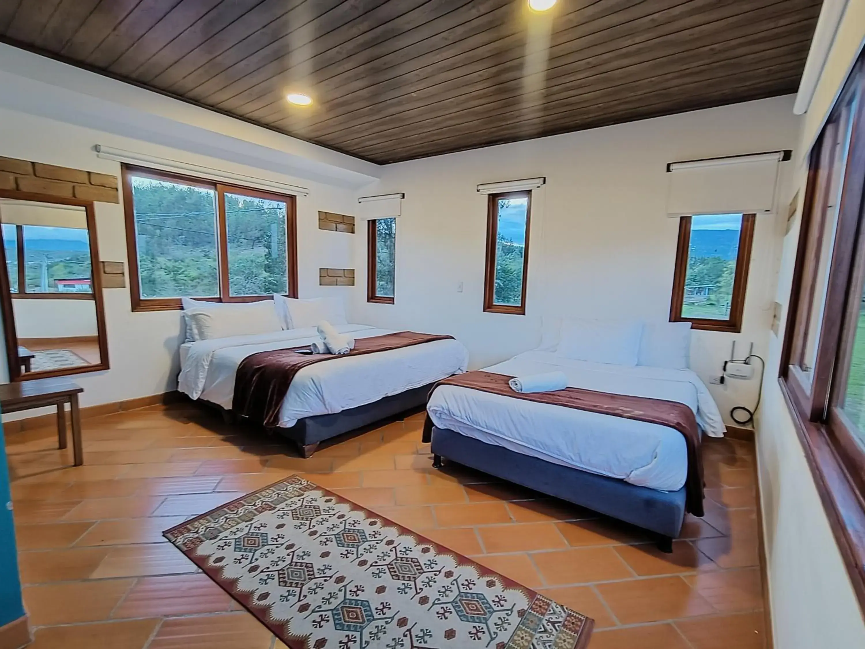 Family Double Room in Hotel Pliosaurio Campestre Family Double Room in Hotel Pliosaurio Campestre