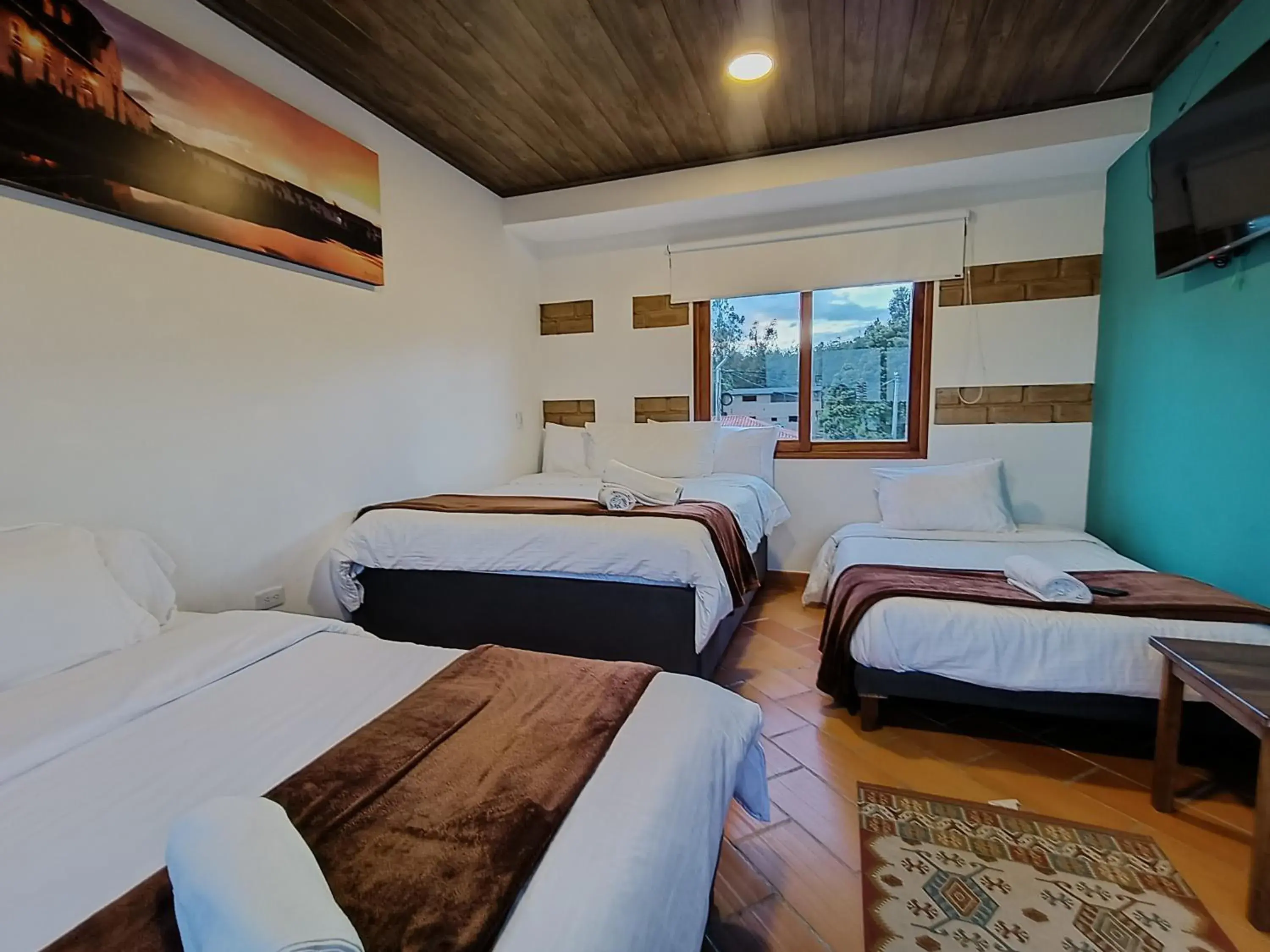 Family Room with Garden View in Hotel Pliosaurio Campestre Family Room with Garden View in Hotel Pliosaurio Campestre