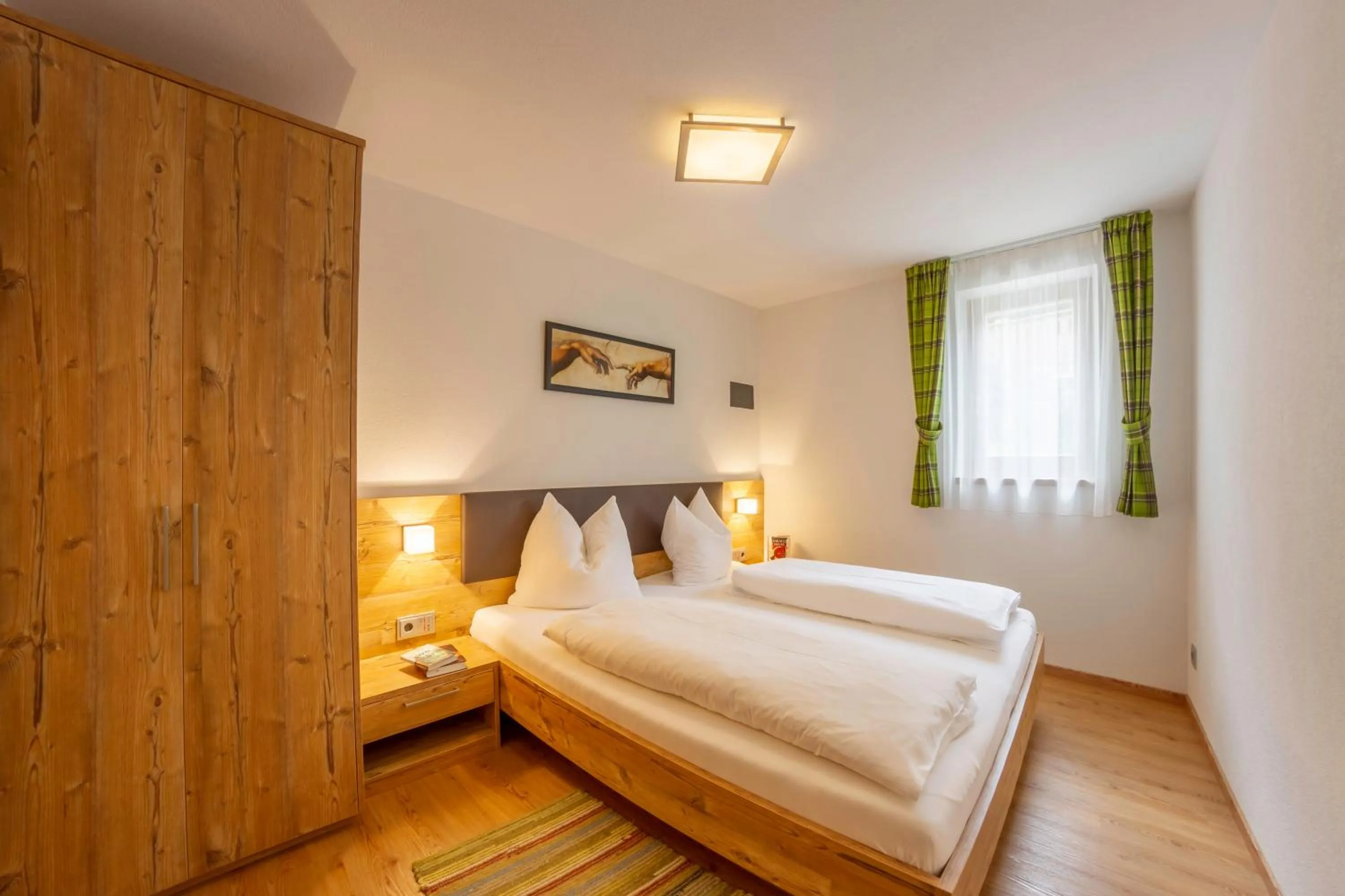 Bed in Hotel Garni Angerer