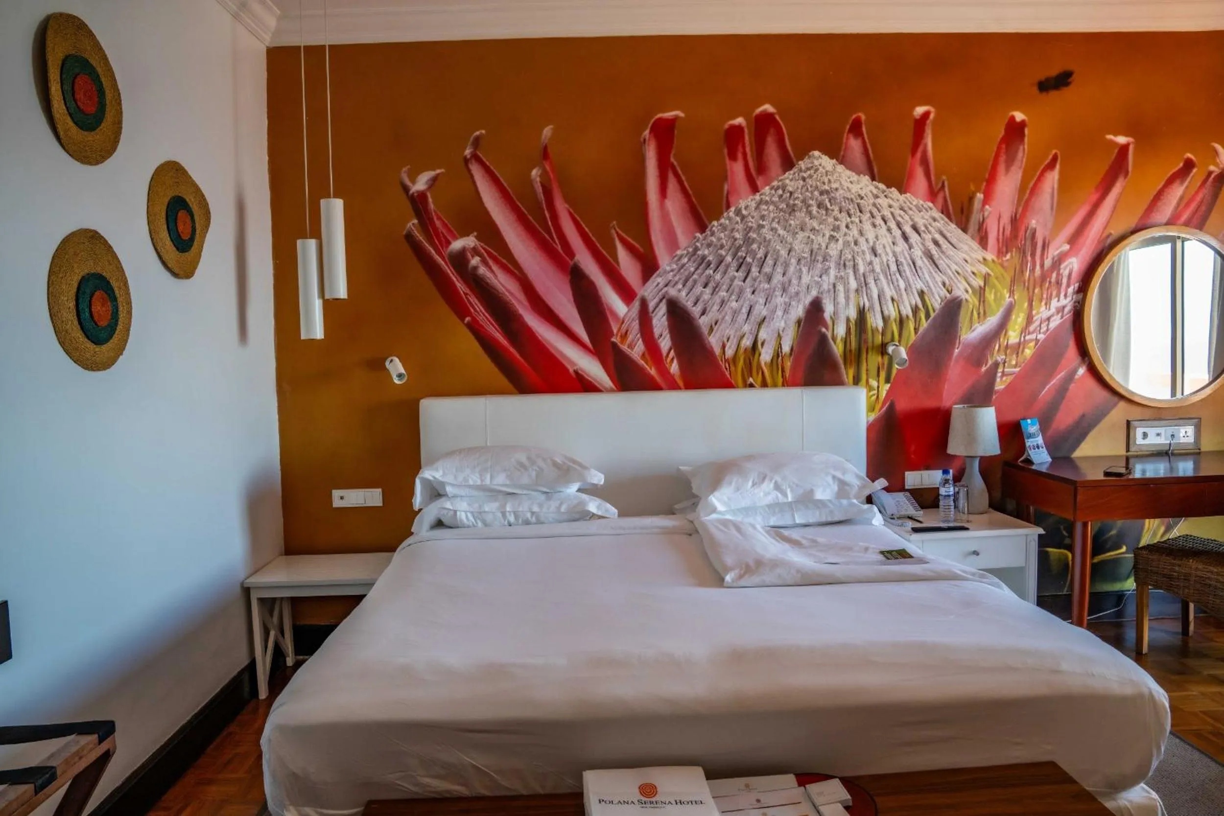 Bed in Polana Serena Hotel