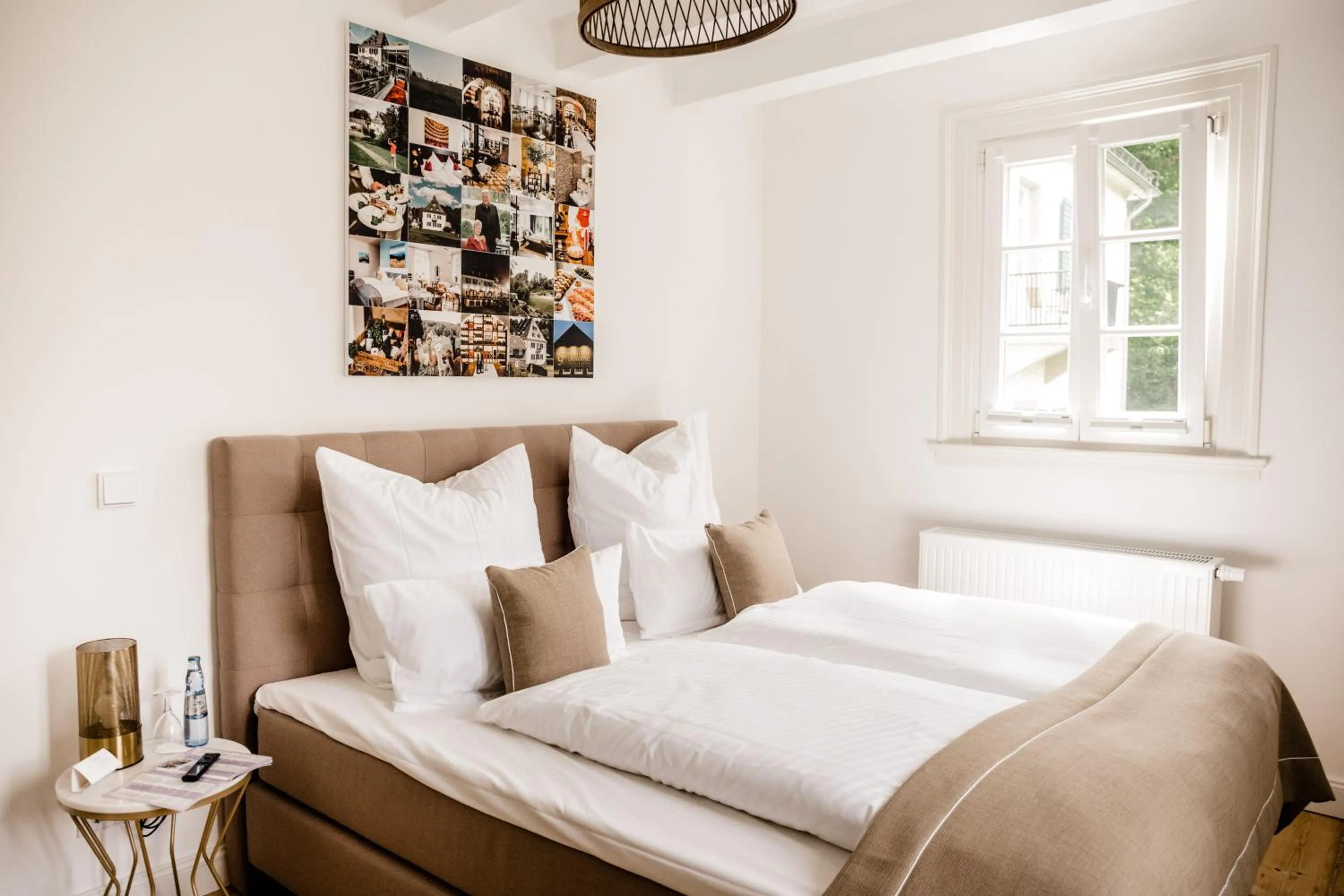 Bed in Hotel Gut Landscheid