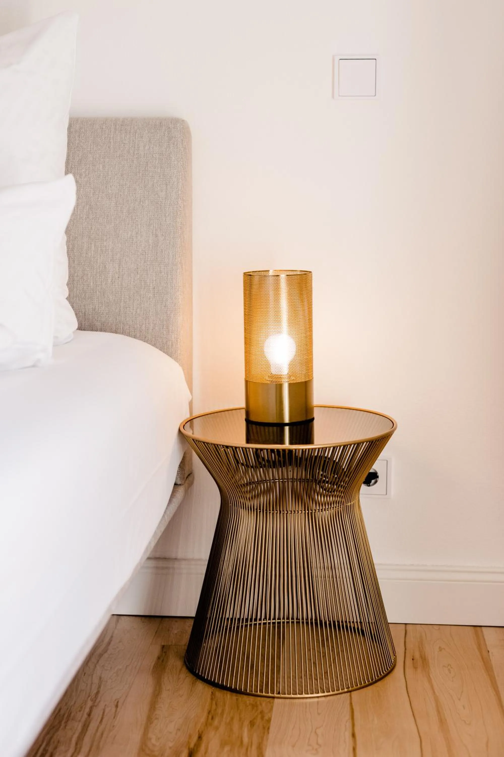 Bed in Hotel Gut Landscheid