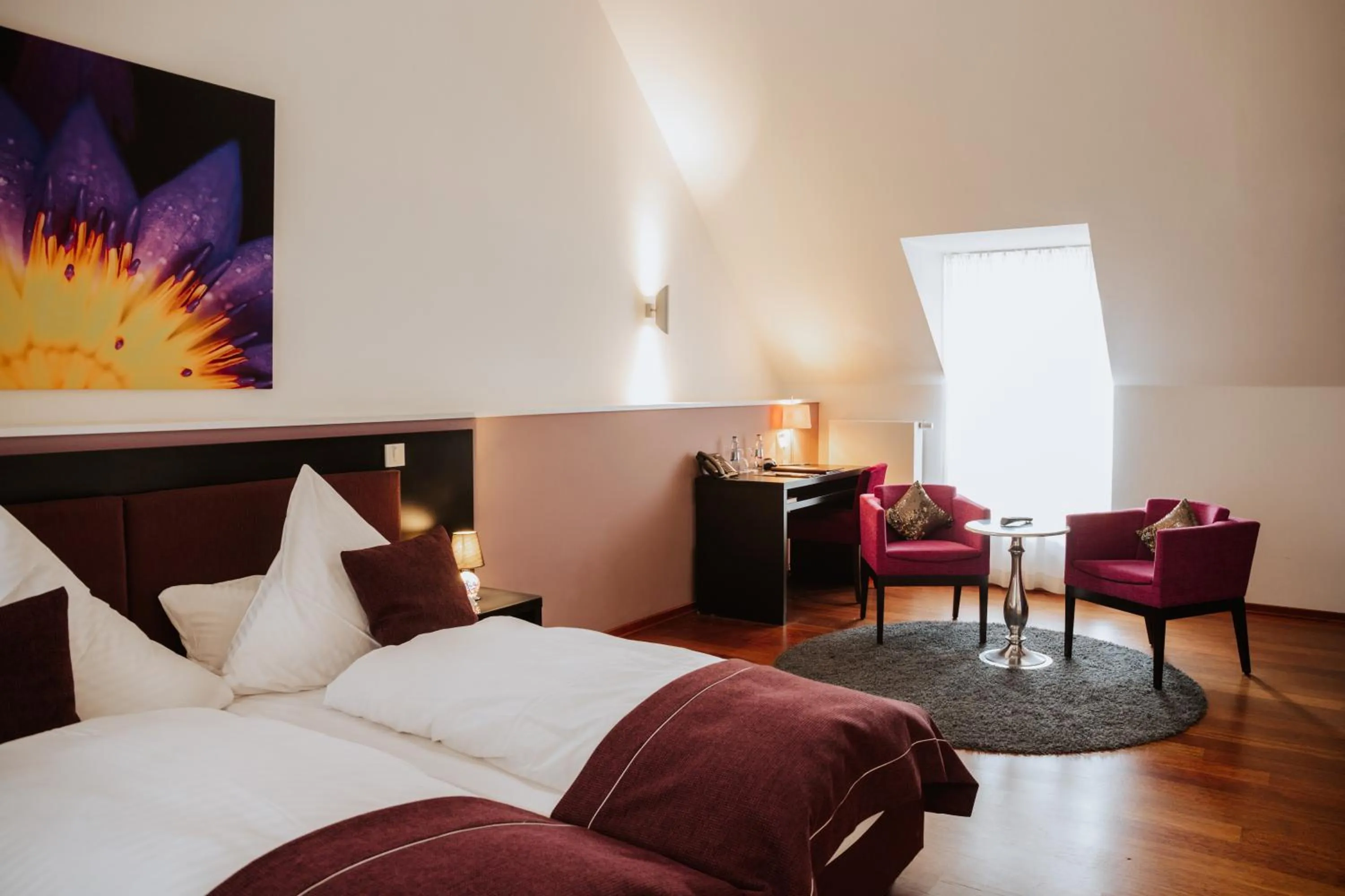 Bed in Hotel Gut Landscheid