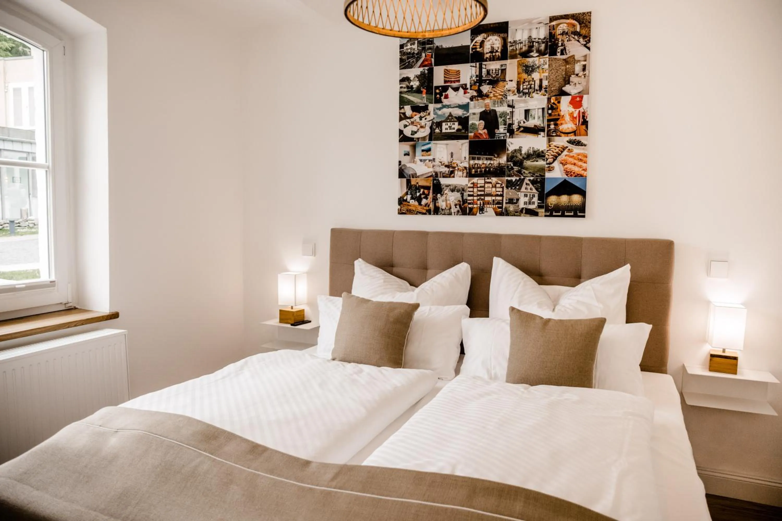 Bed in Hotel Gut Landscheid