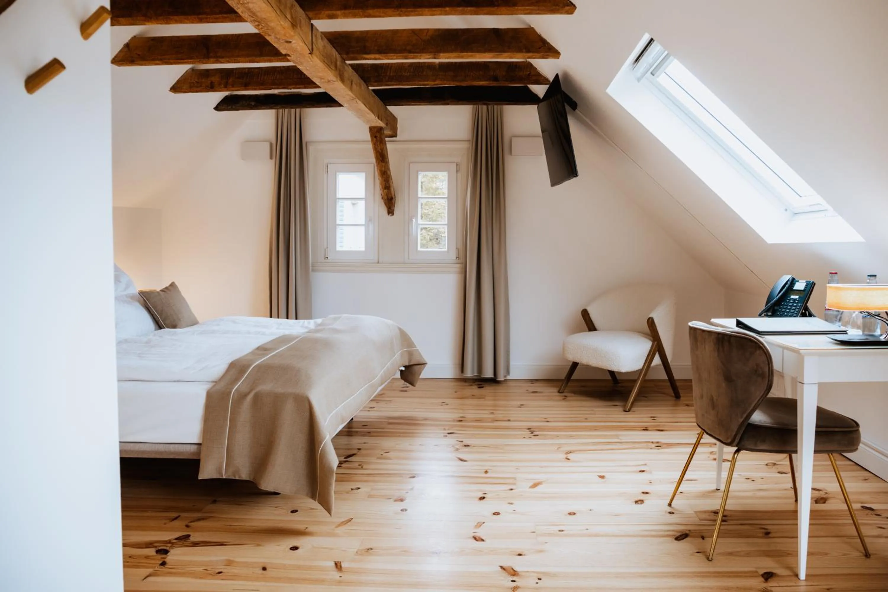 Bed in Hotel Gut Landscheid