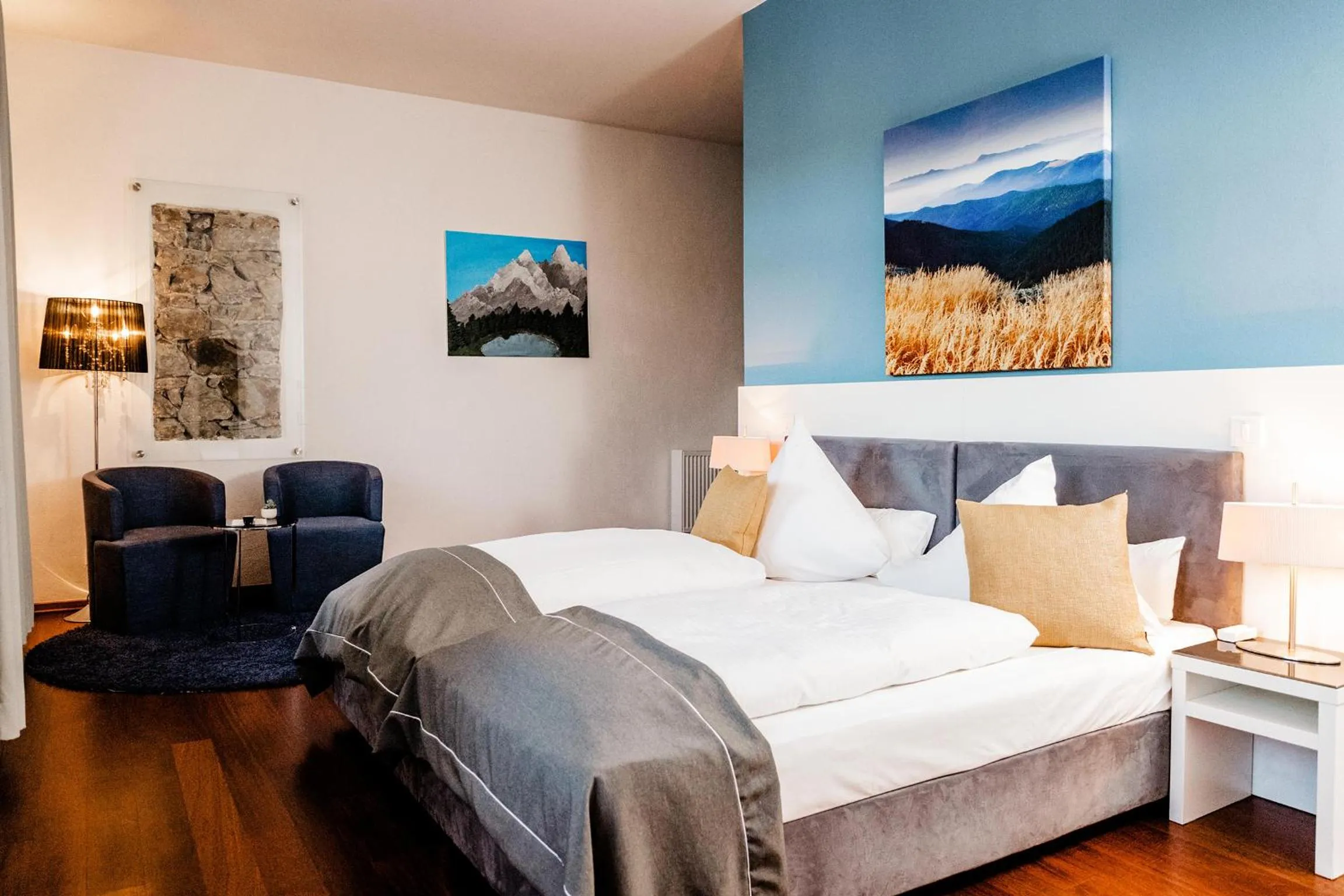 Bed in Hotel Gut Landscheid