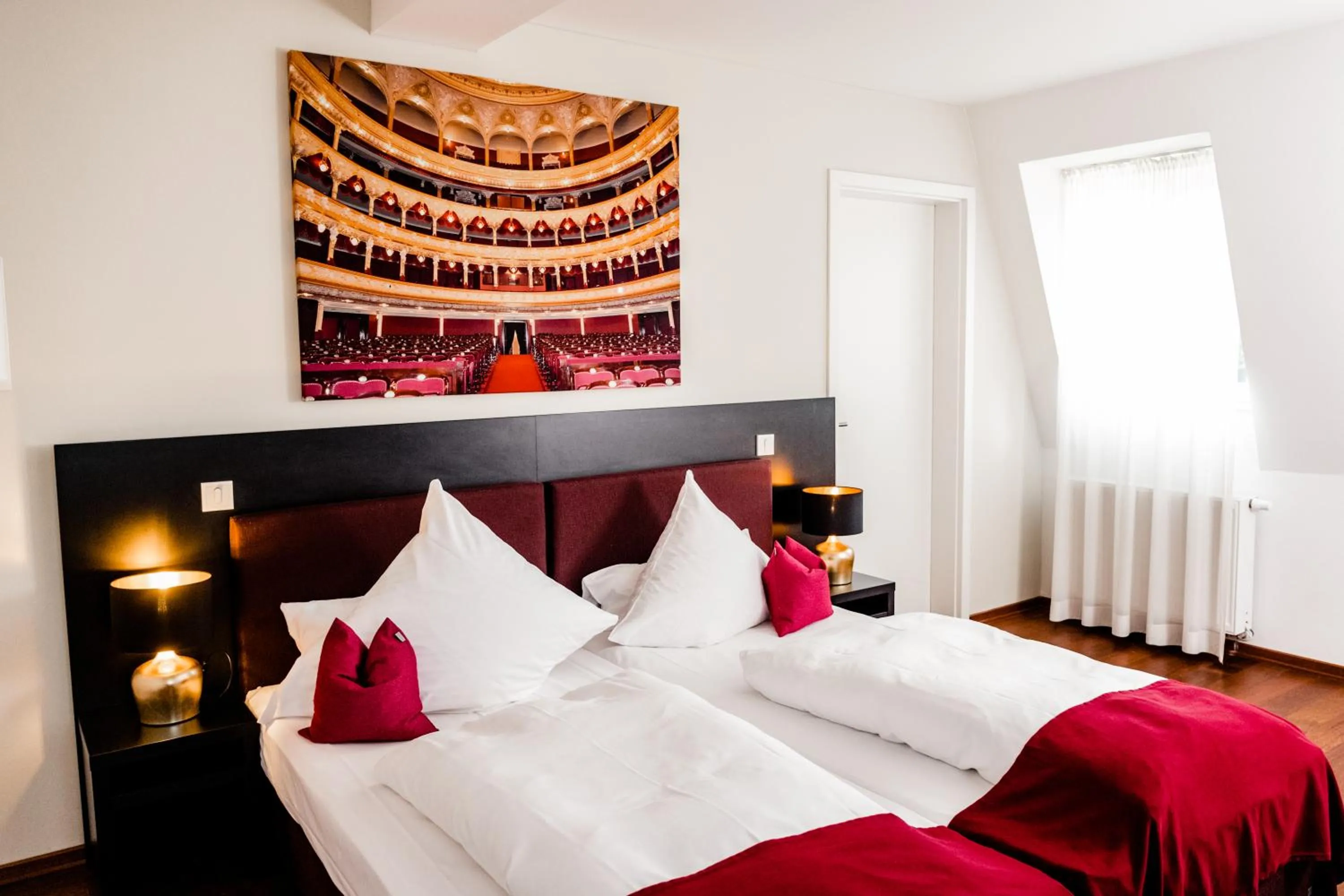 Bed in Hotel Gut Landscheid