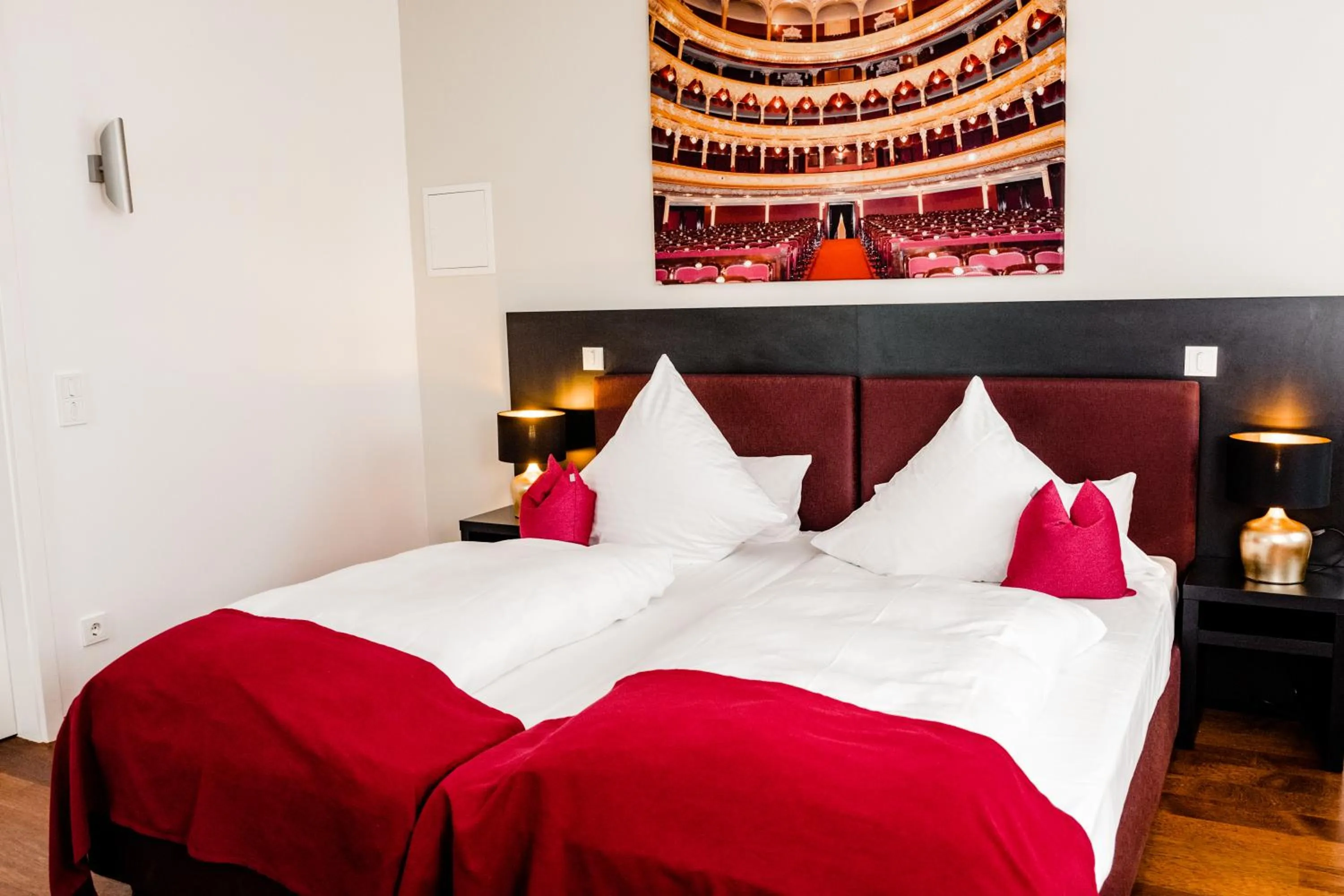 Bed in Hotel Gut Landscheid