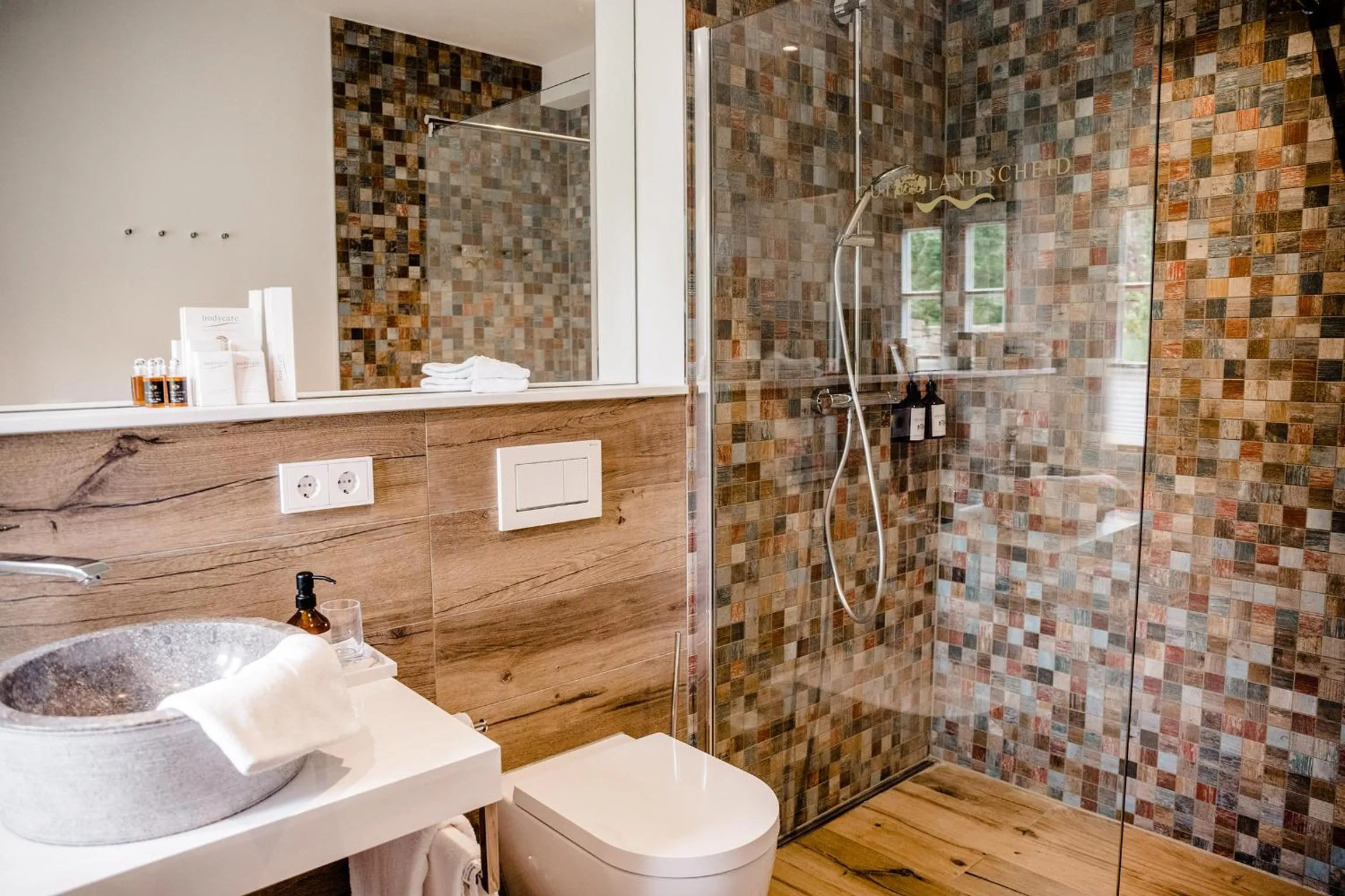 Bathroom in Hotel Gut Landscheid