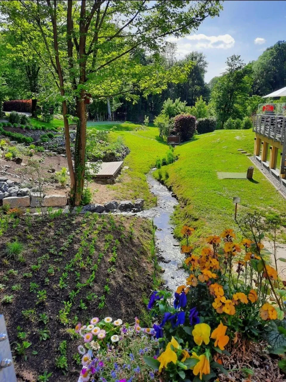 Garden in Hotel Gut Landscheid