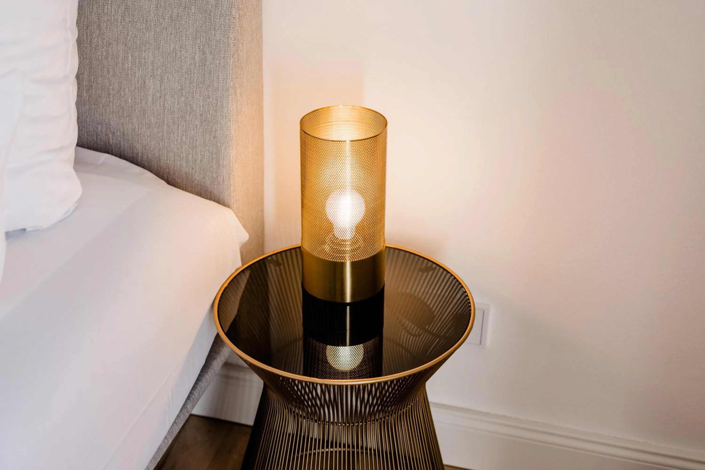 Bed in Hotel Gut Landscheid