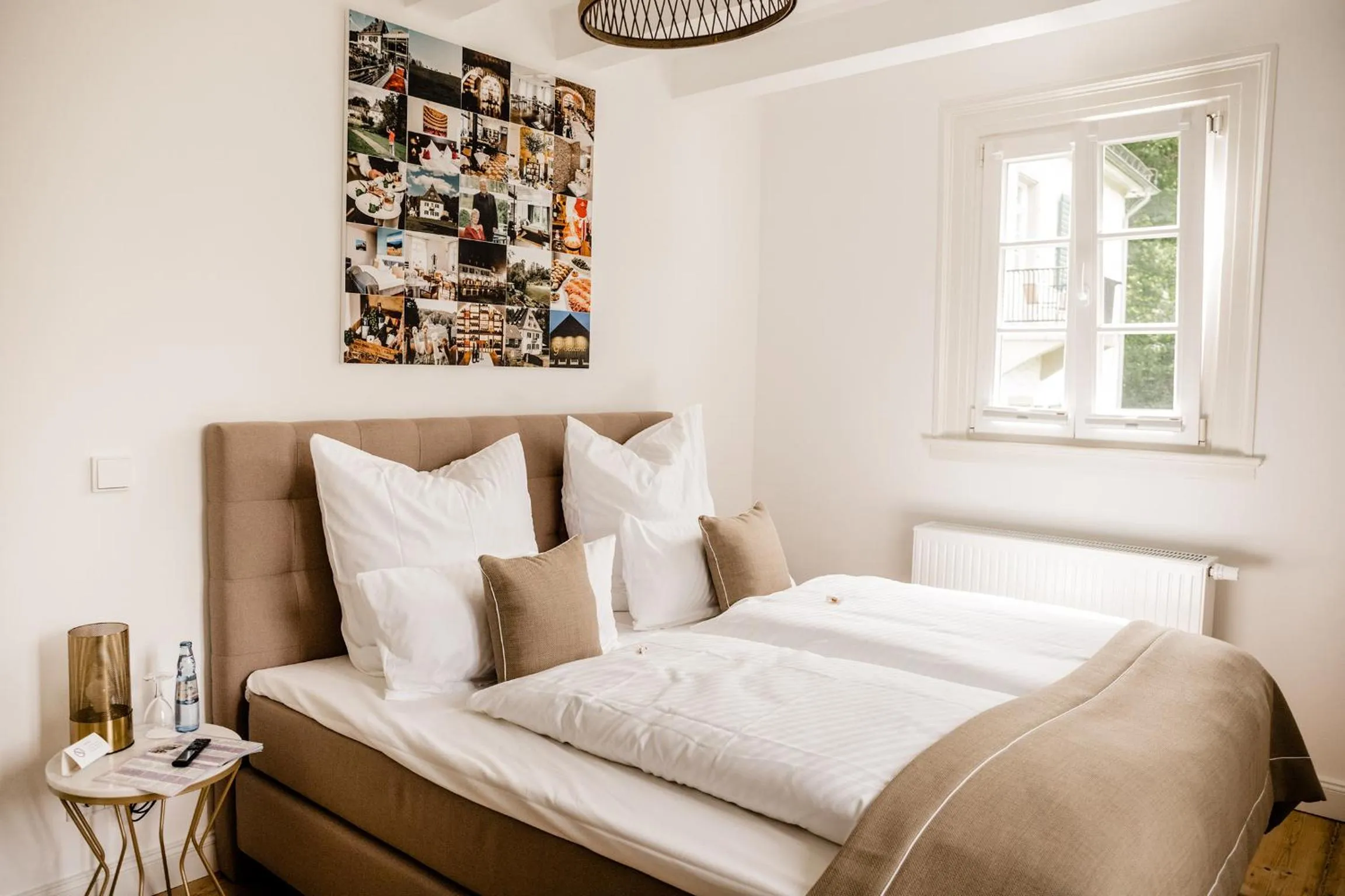 Bed in Hotel Gut Landscheid