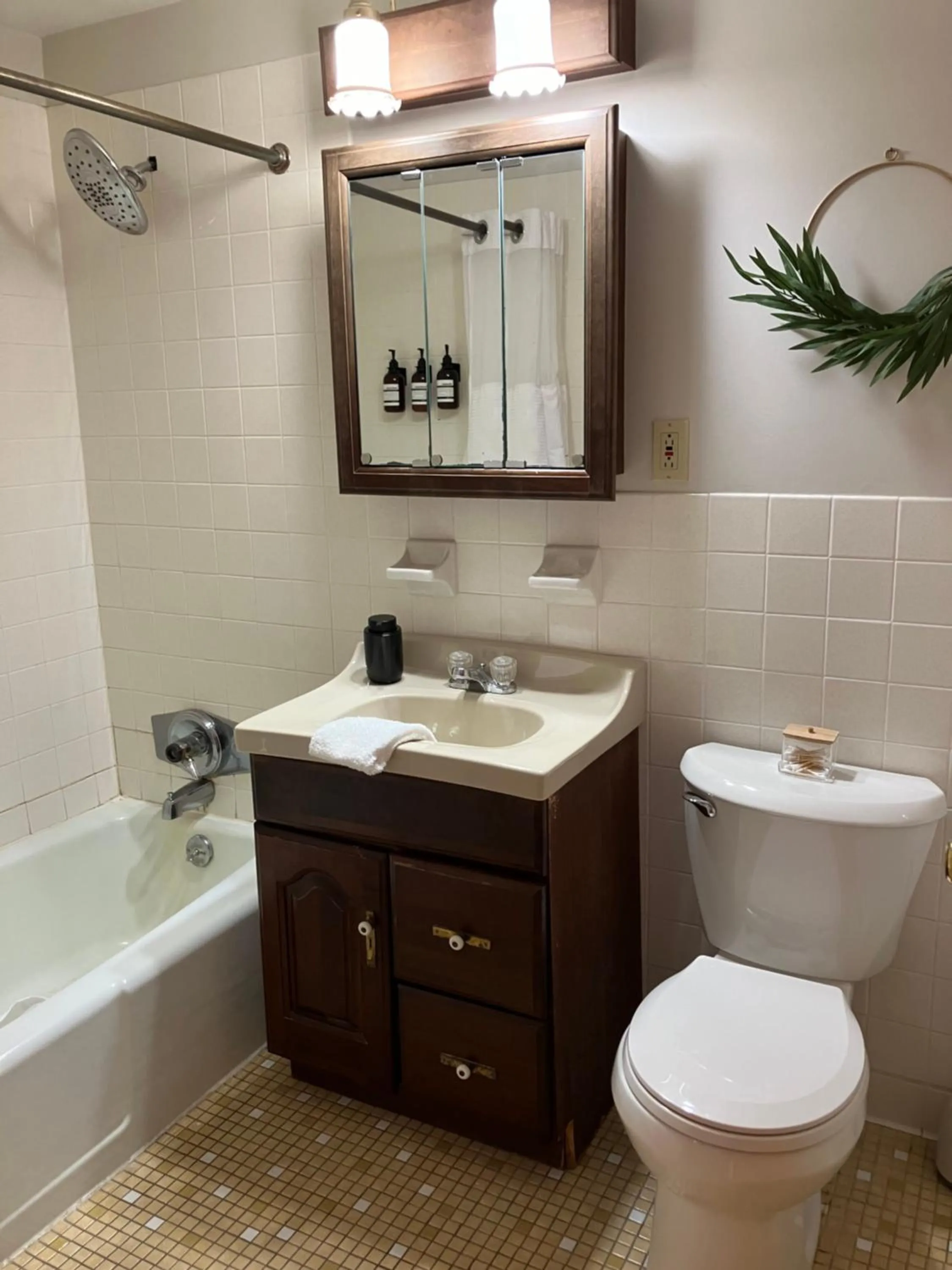 Shower in Berkshire Valley Inn