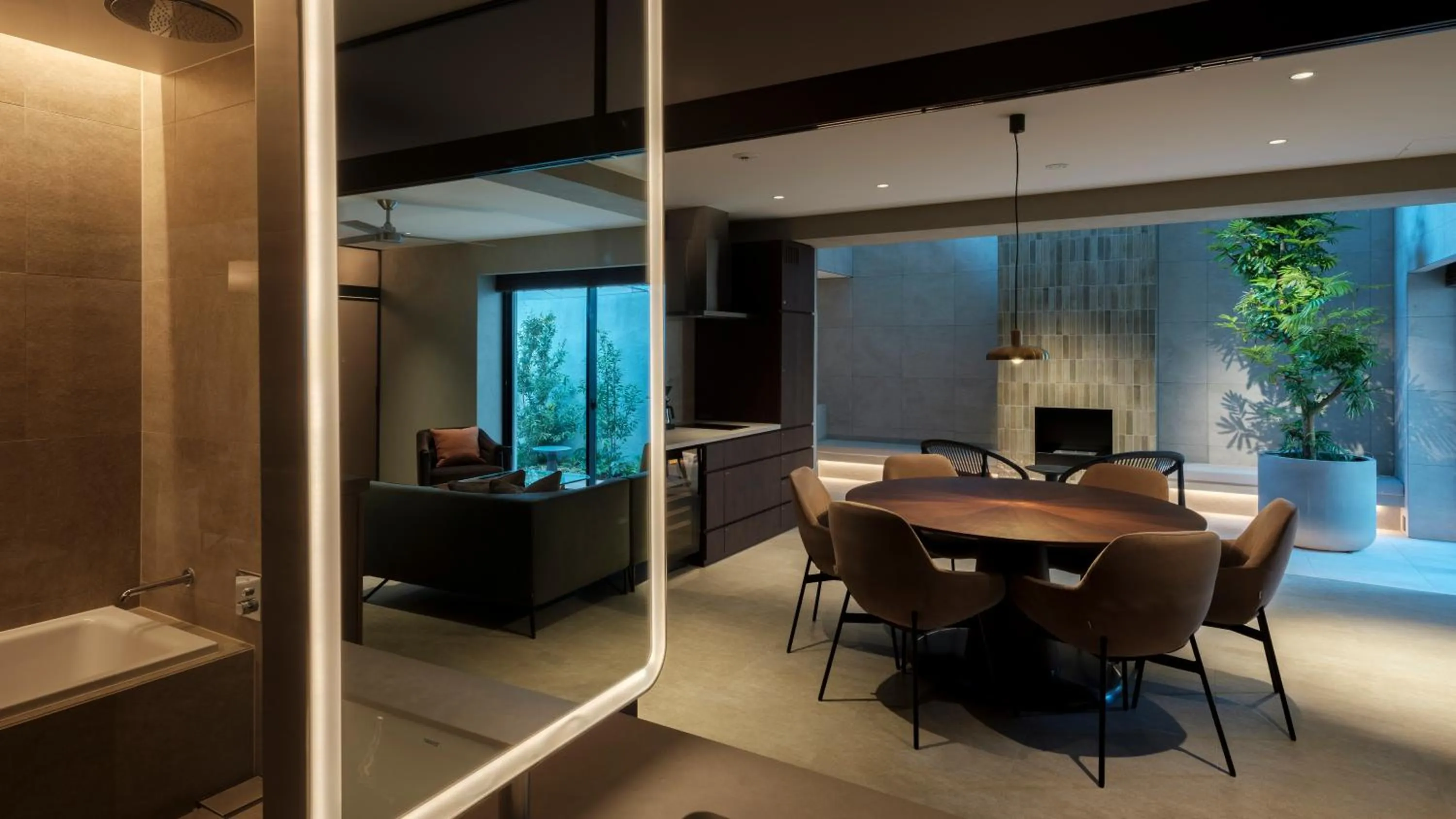 Dining area in NOT A HOTEL FUKUOKA