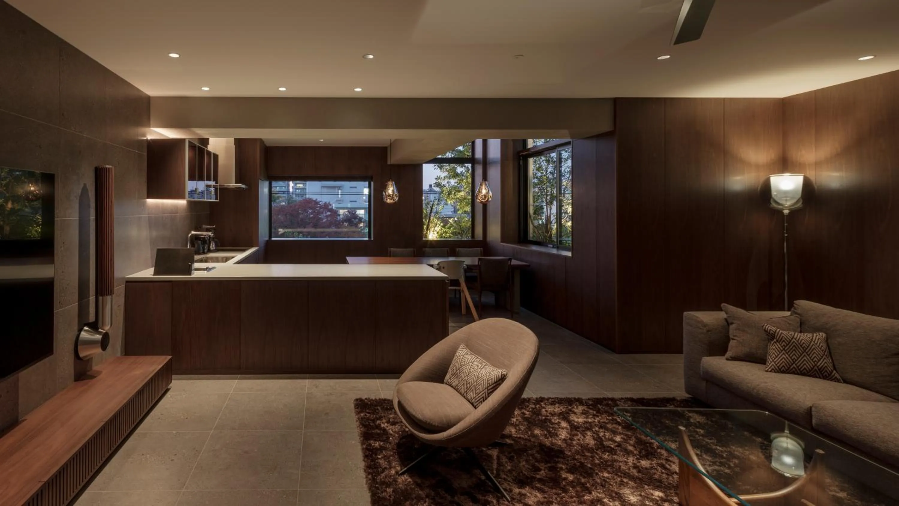 Living room in NOT A HOTEL FUKUOKA