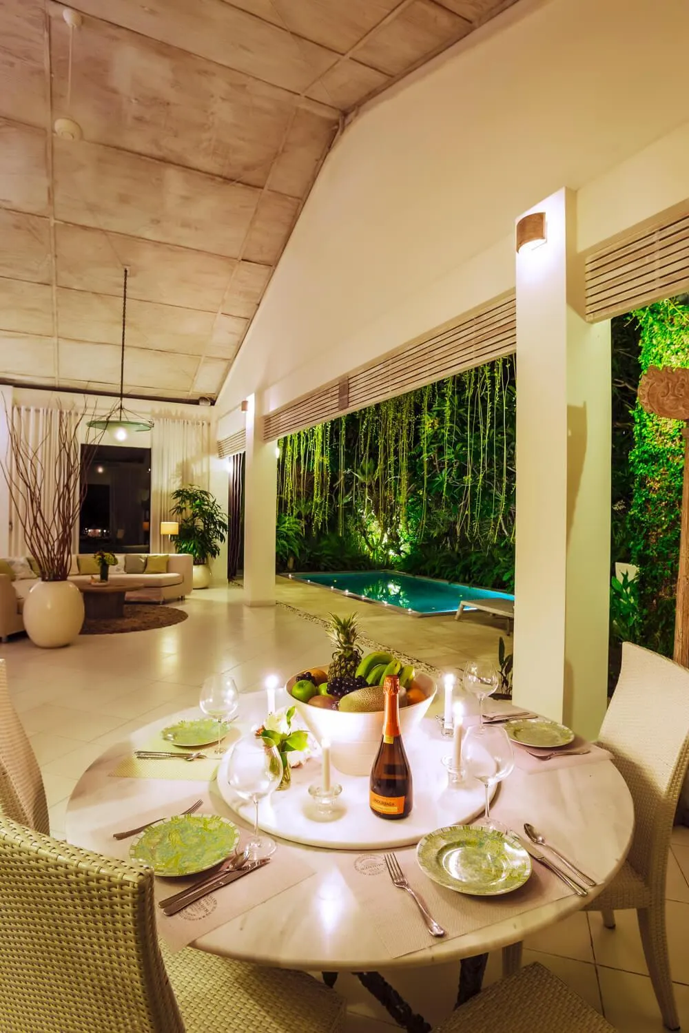 Dining area in Villa Casabola - Seminyak