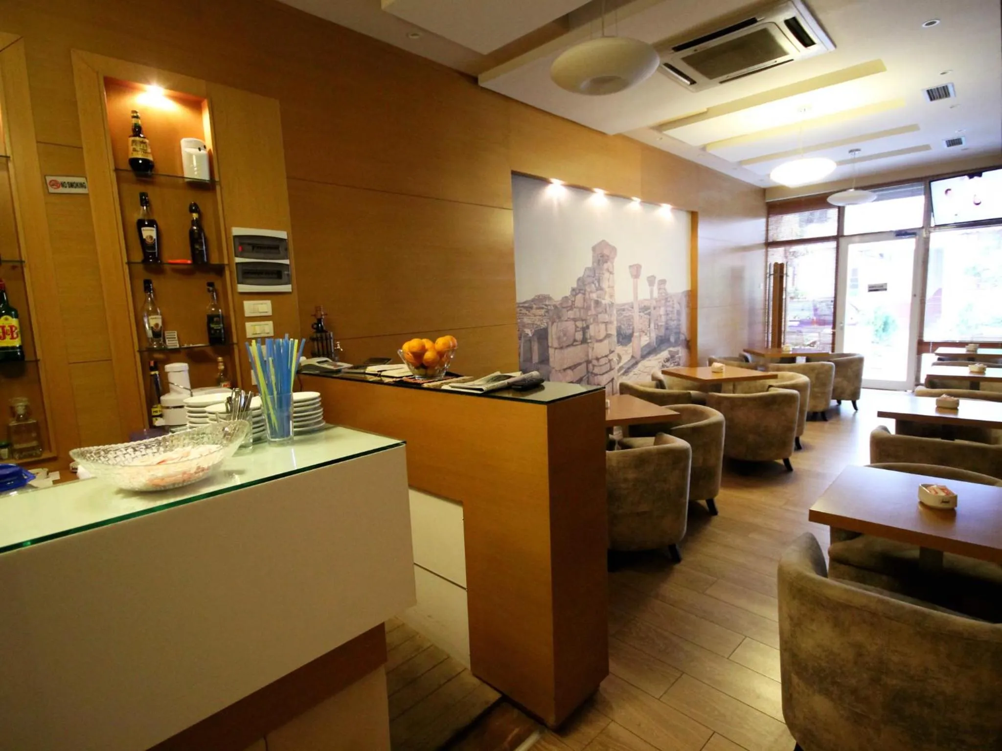 Alcoholic drinks in Hotel Bylis