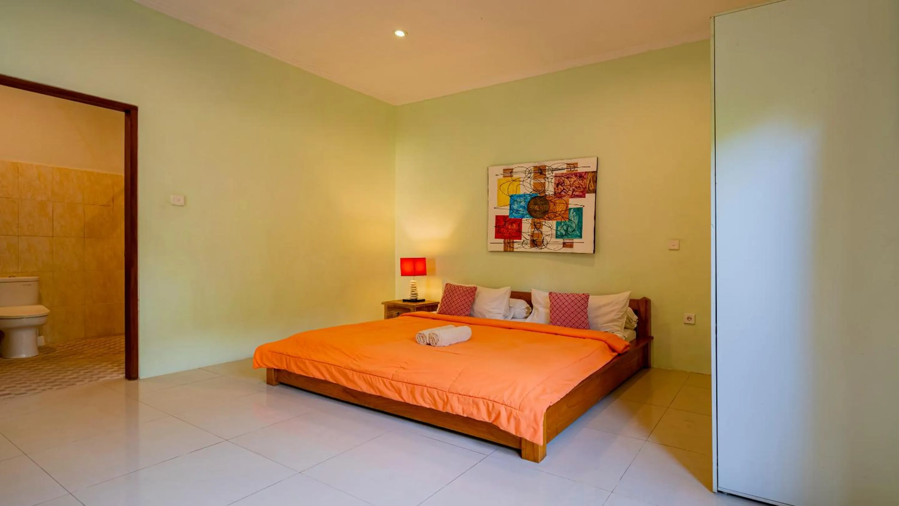 Bedroom, Bed in Villa Harmony - Seminyak