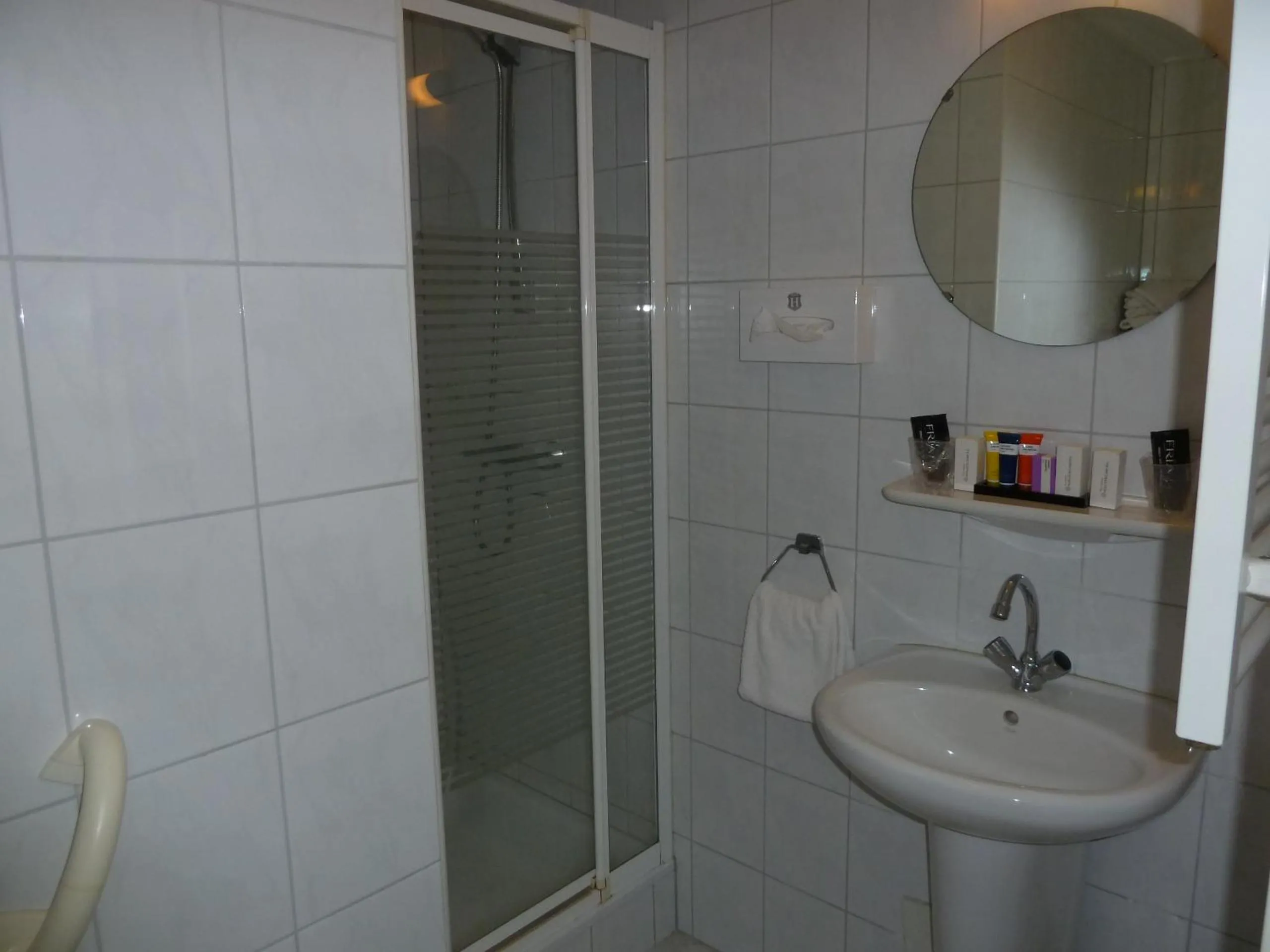 Shower in Hotel Centraal