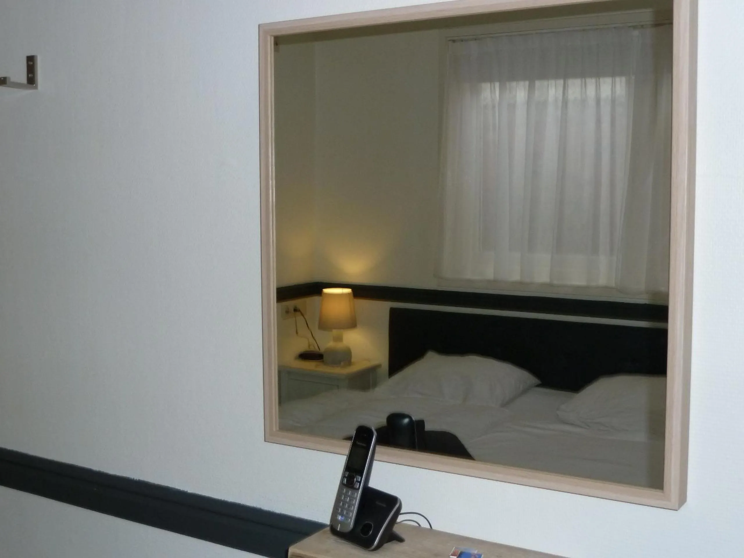 Decorative detail, Bed in Hotel Centraal