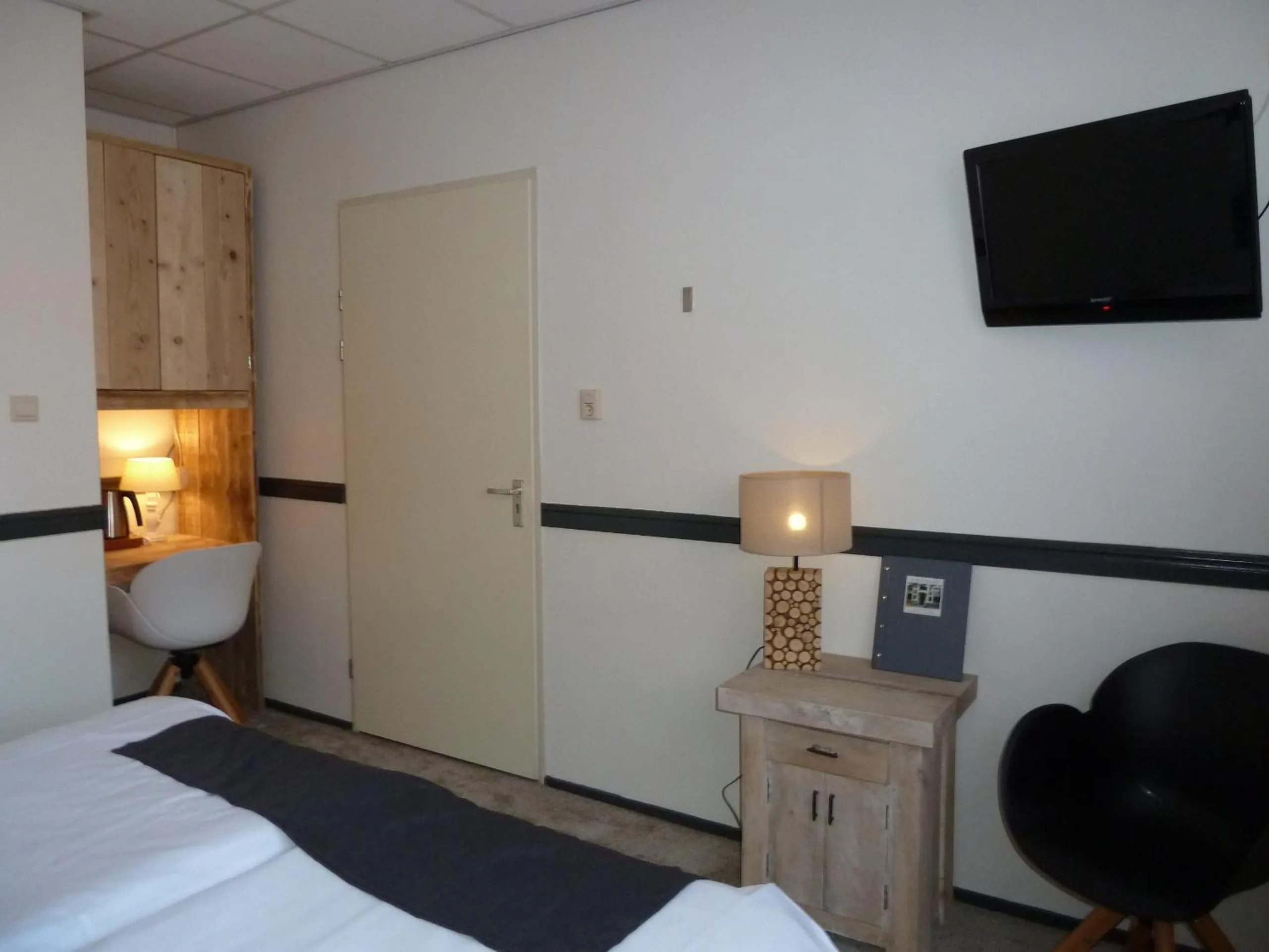 Decorative detail, Bed in Hotel Centraal
