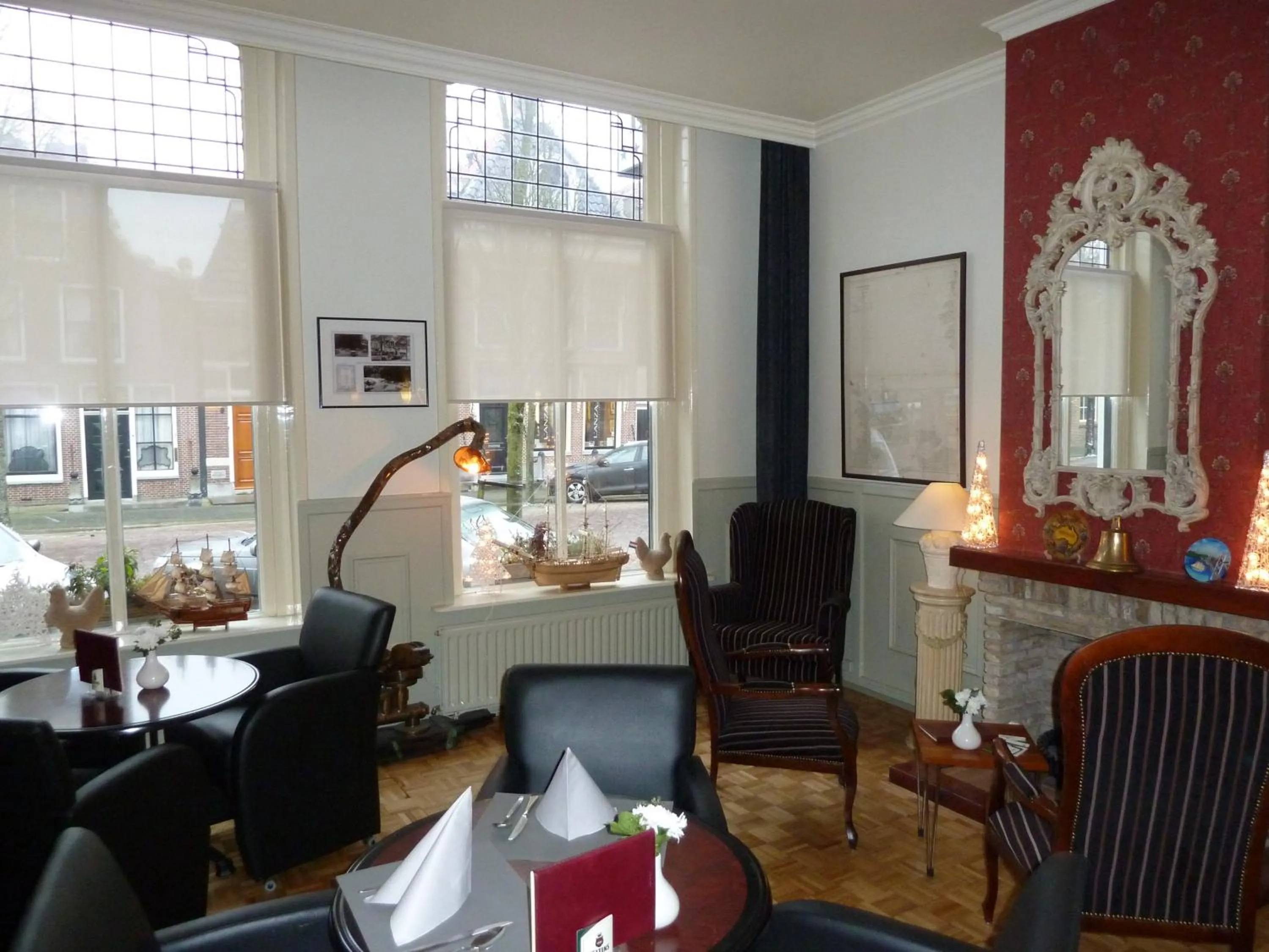 Decorative detail in Hotel Centraal
