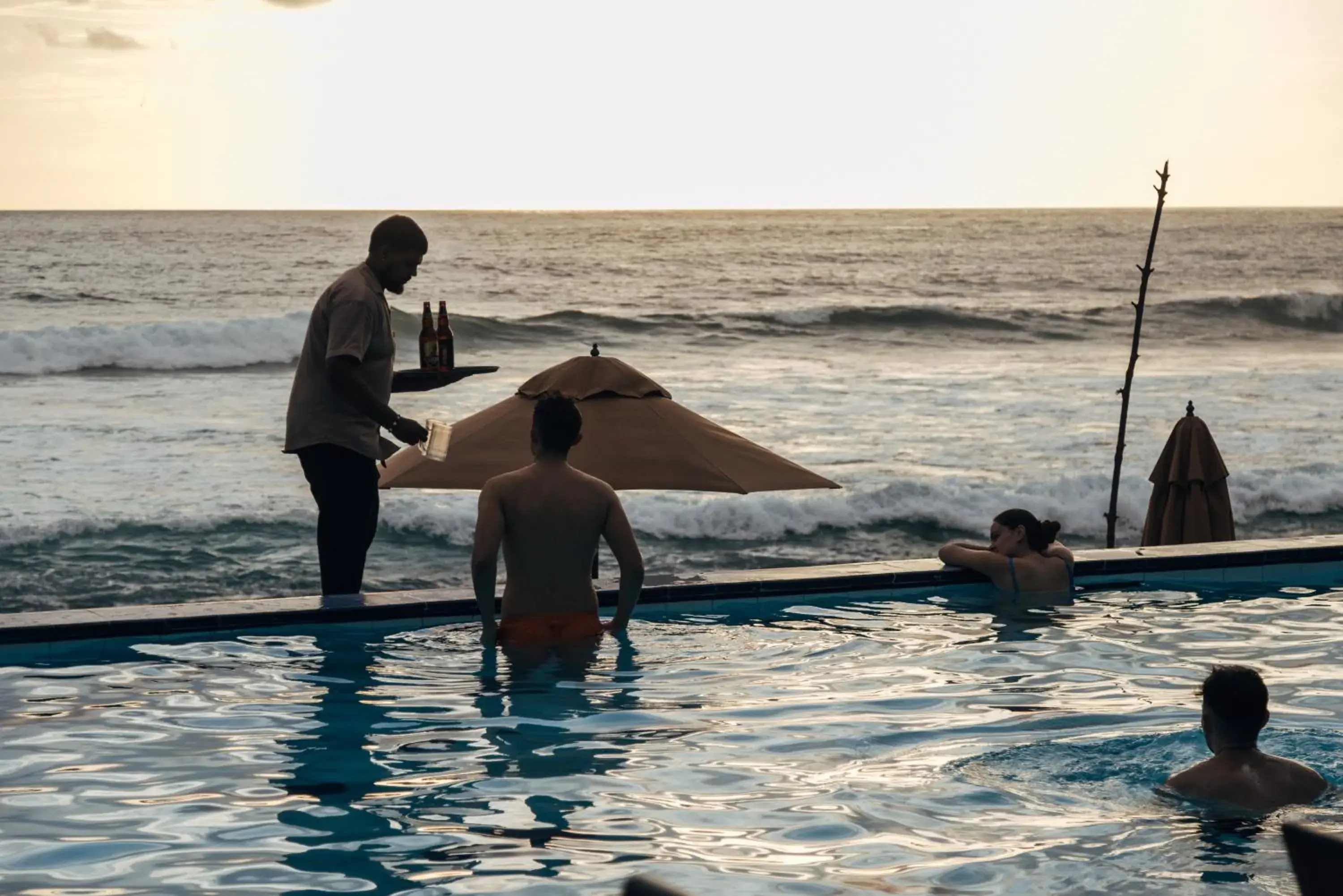 Lounge or bar in Neevana Hotel Hikkaduwa Lounge or bar in Neevana Hotel Hikkaduwa