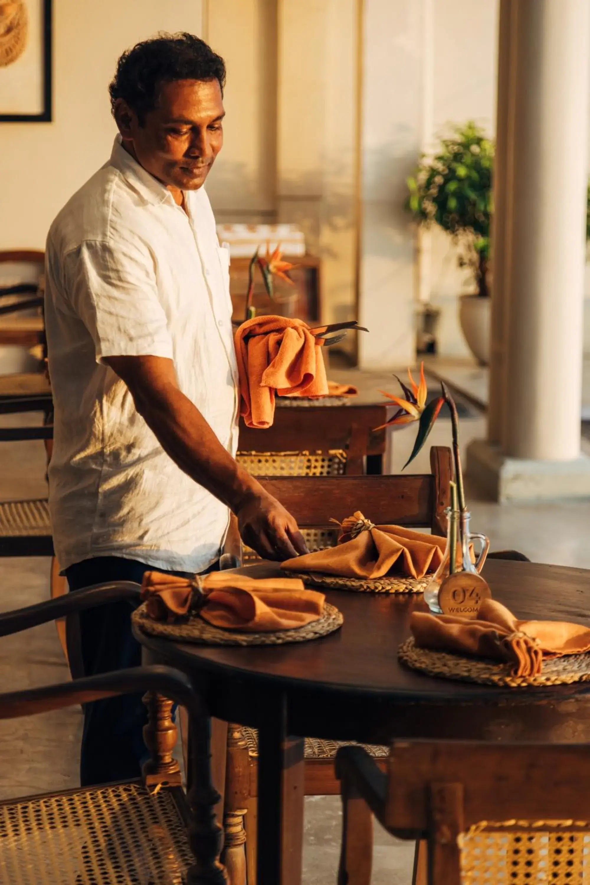 Staff in Neevana Hotel Hikkaduwa Staff in Neevana Hotel Hikkaduwa