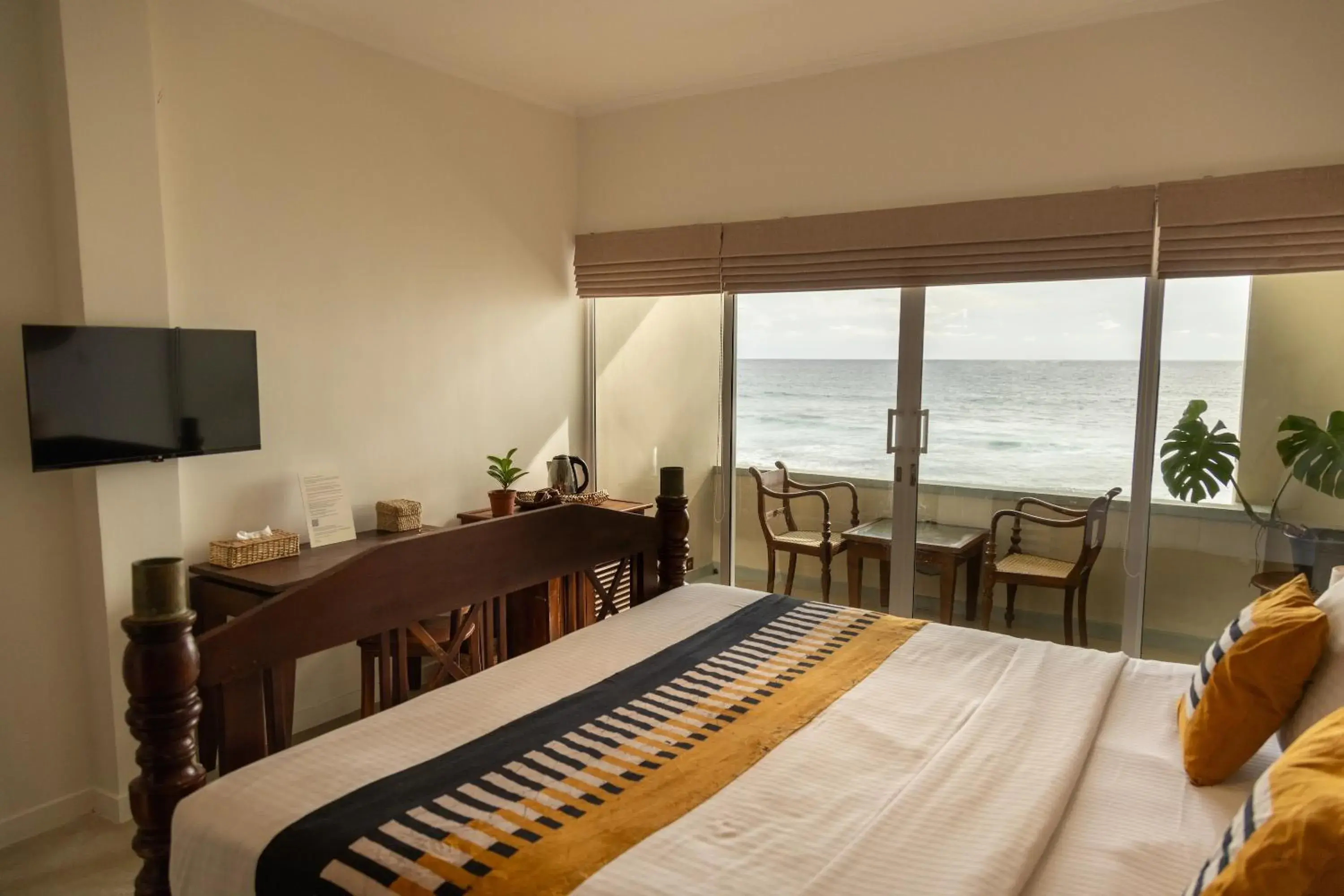 Bed in Neevana Hotel Hikkaduwa Bed in Neevana Hotel Hikkaduwa