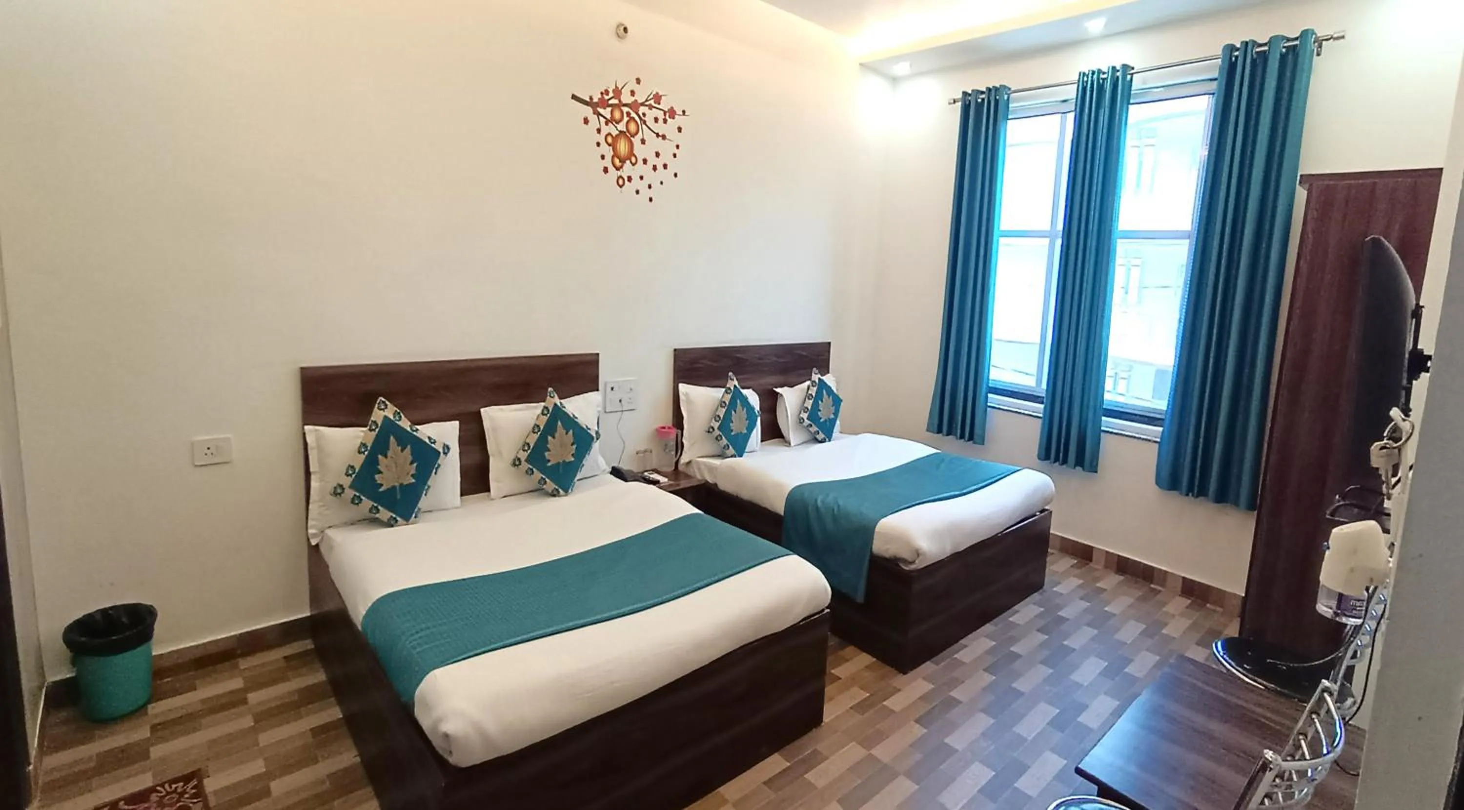 Bed in Hotel NV Palace