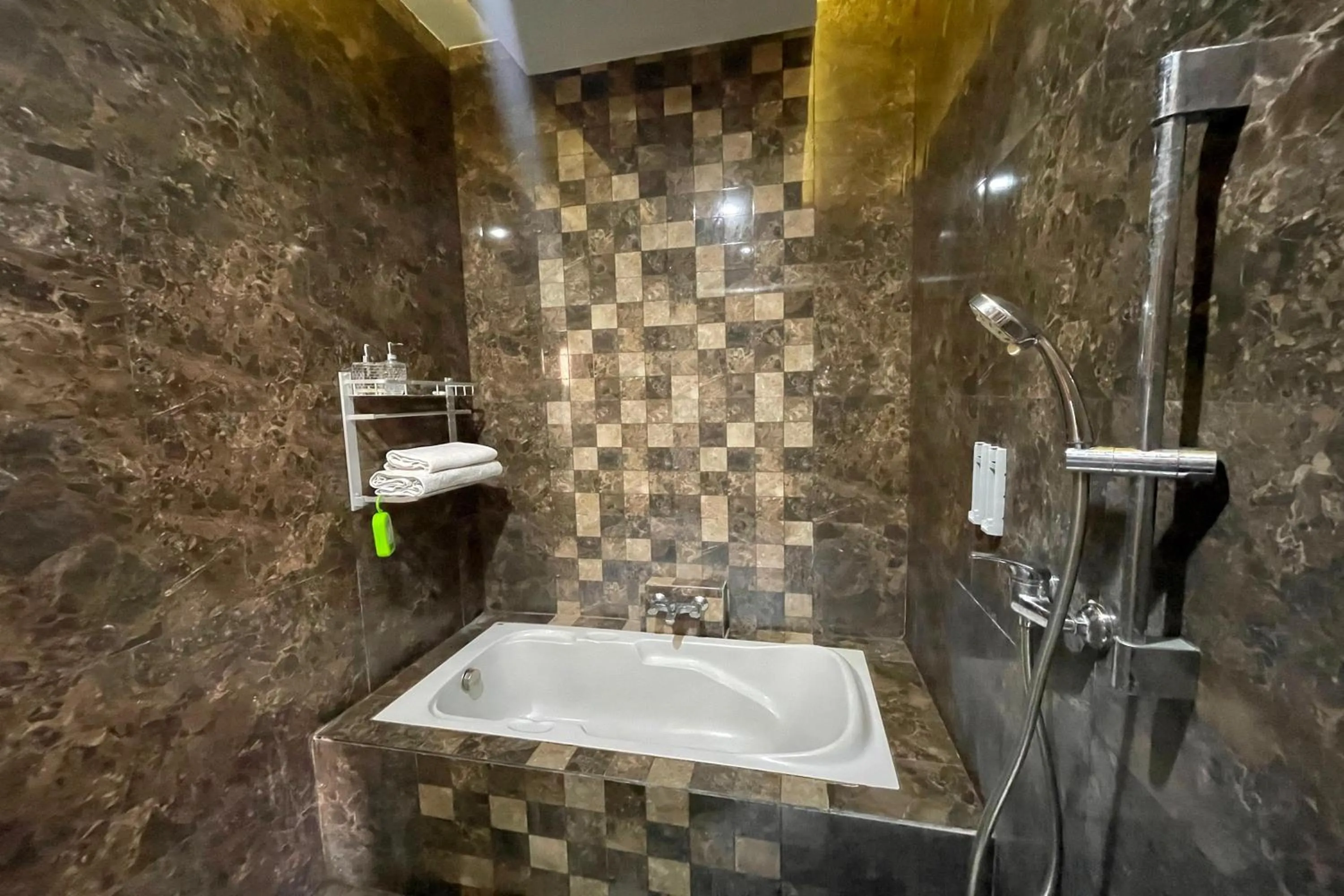 Bathroom in Double U Camp and Villa