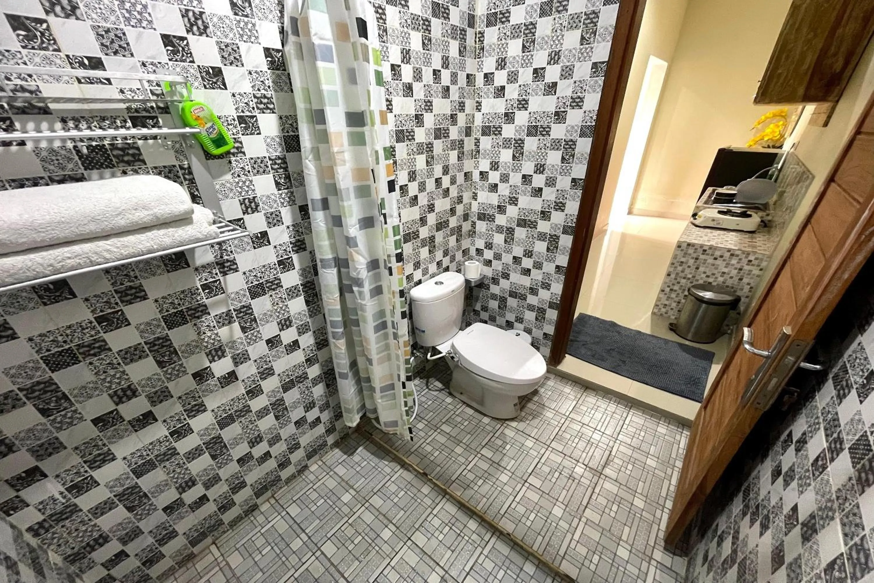 Bathroom in Double U Camp and Villa