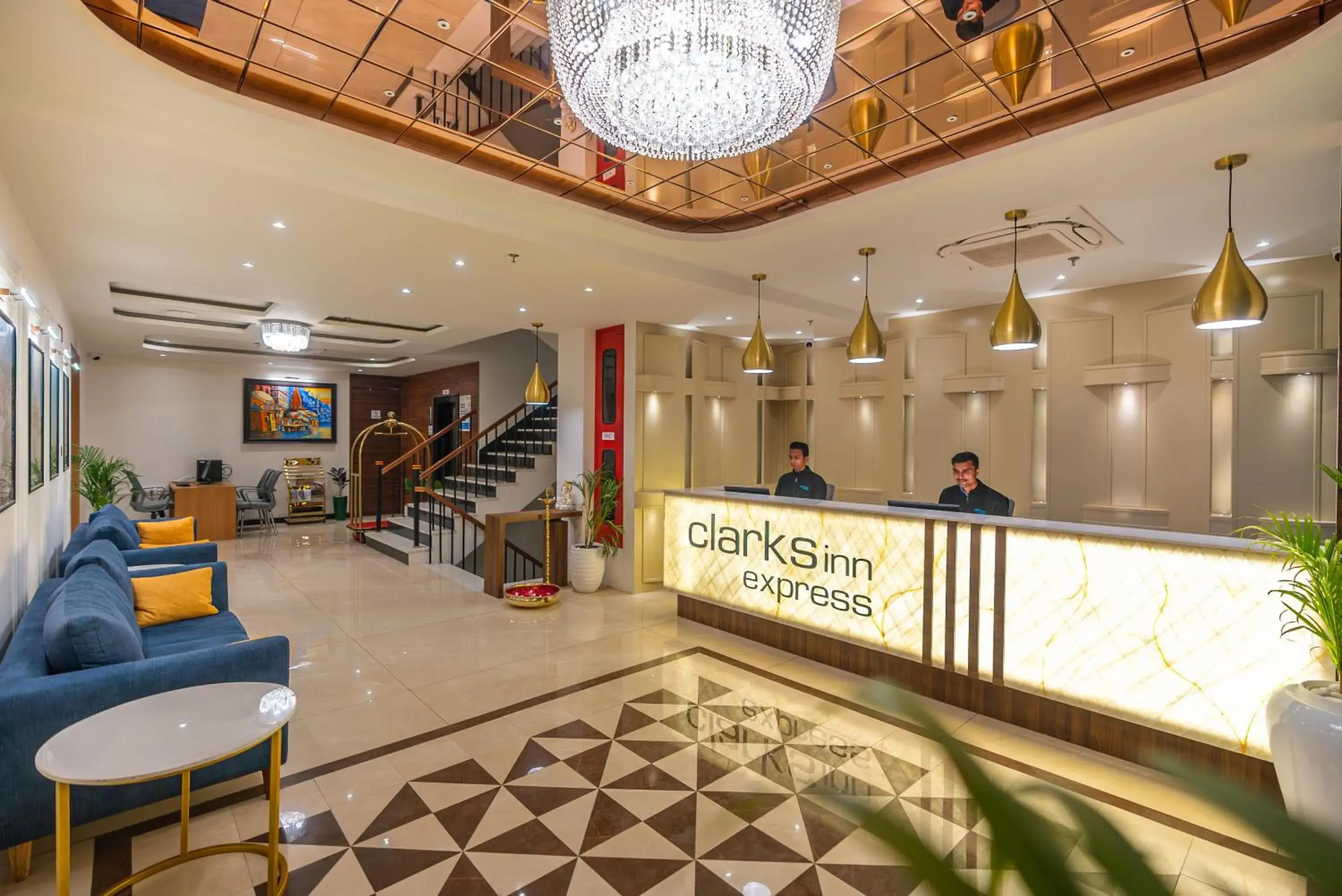 Lobby or reception in Clarks inn Express Ayodhya Lobby or reception in Clarks inn Express Ayodhya