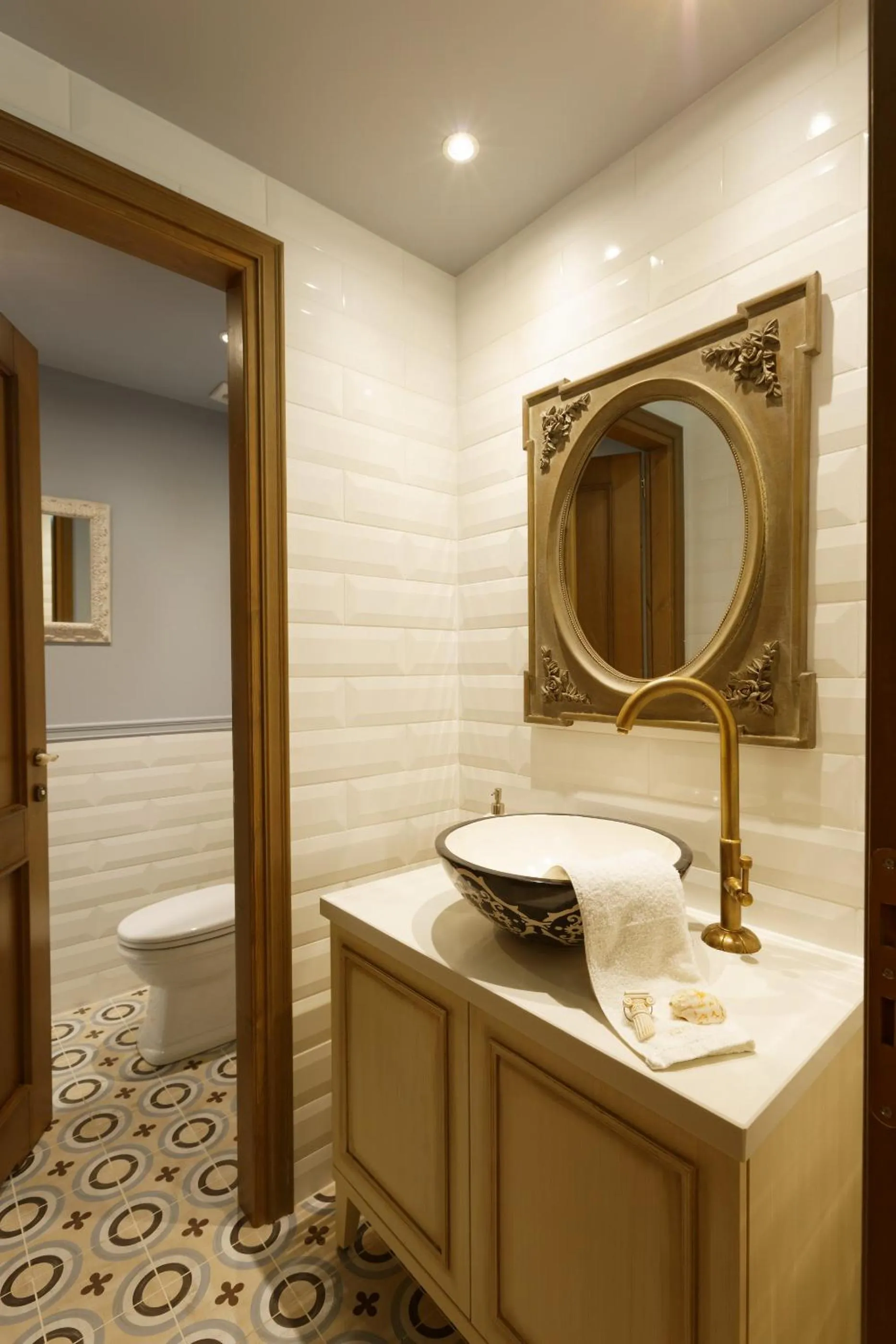 Bathroom in Ionia Suites