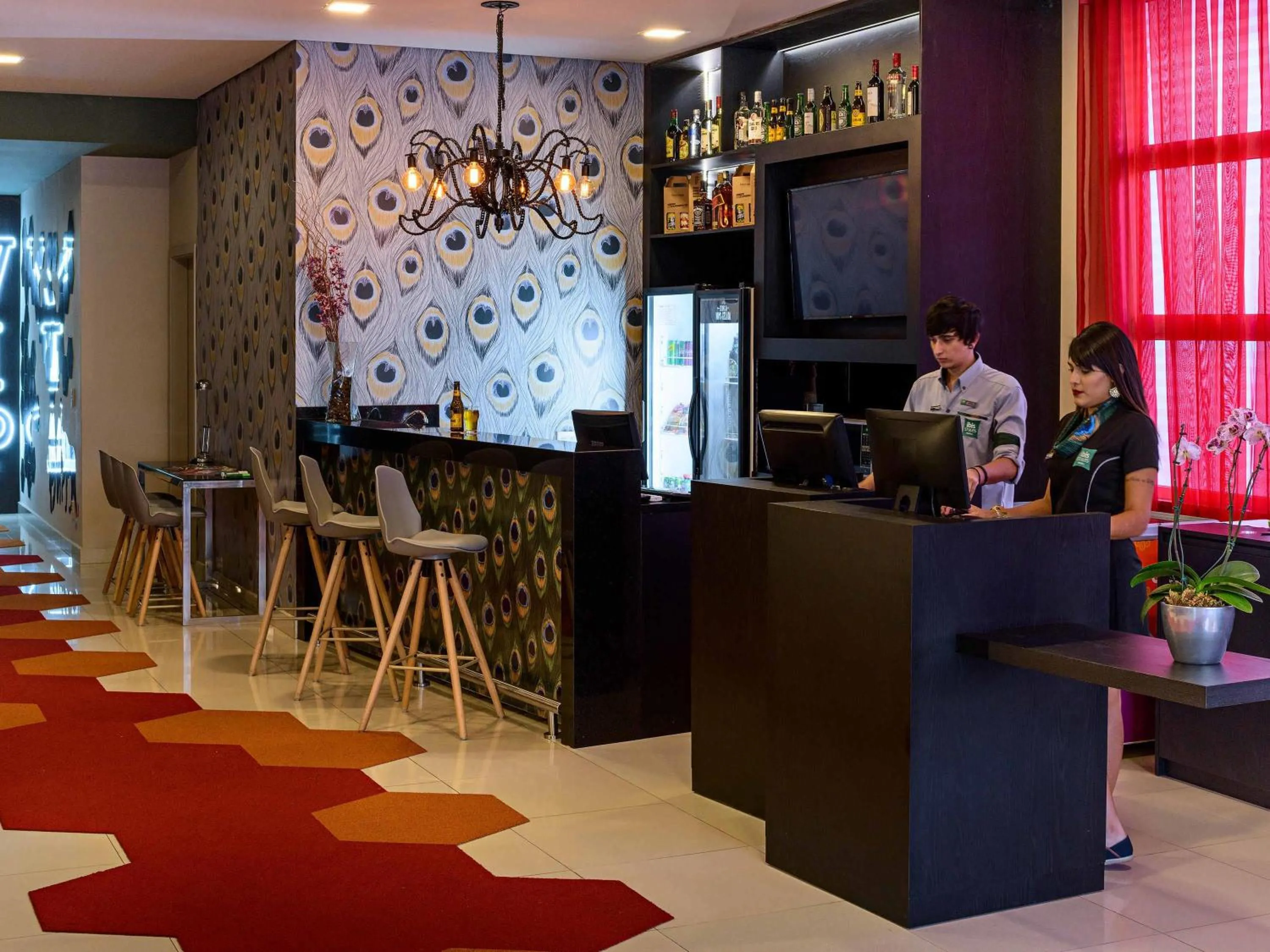Lounge or bar in ibis Styles Ribeirao Preto Braz Olaia