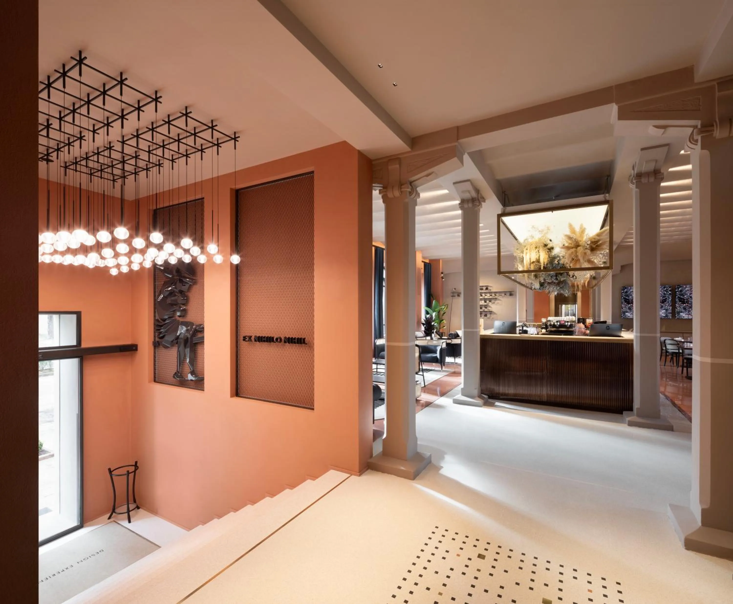 Lobby or reception, Bed in Interno Marche Design Experience Hotel